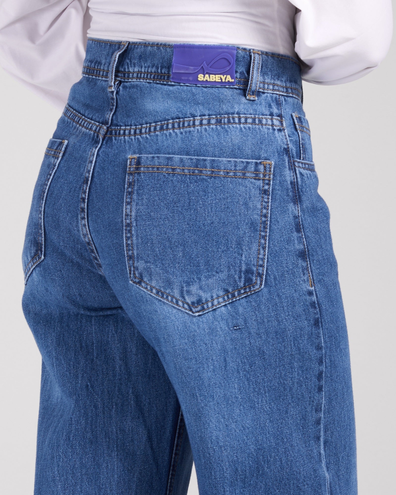Flip Off Denim - Midi