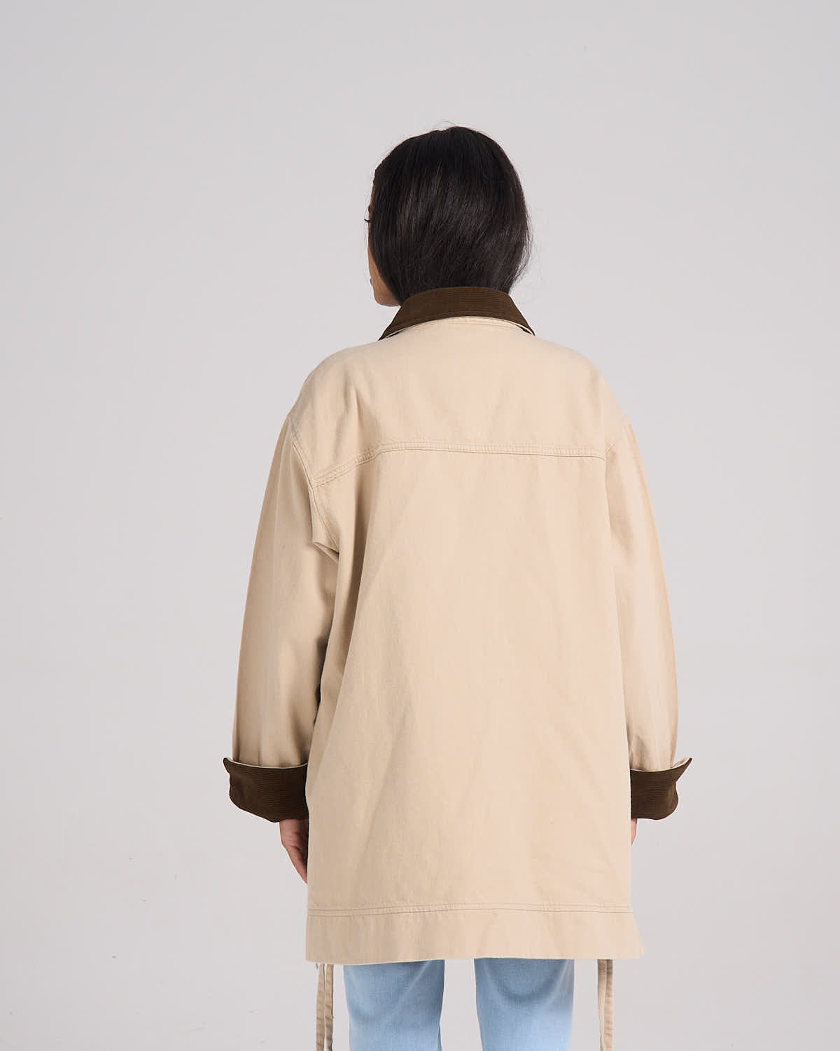 The Cord Collar - Beige