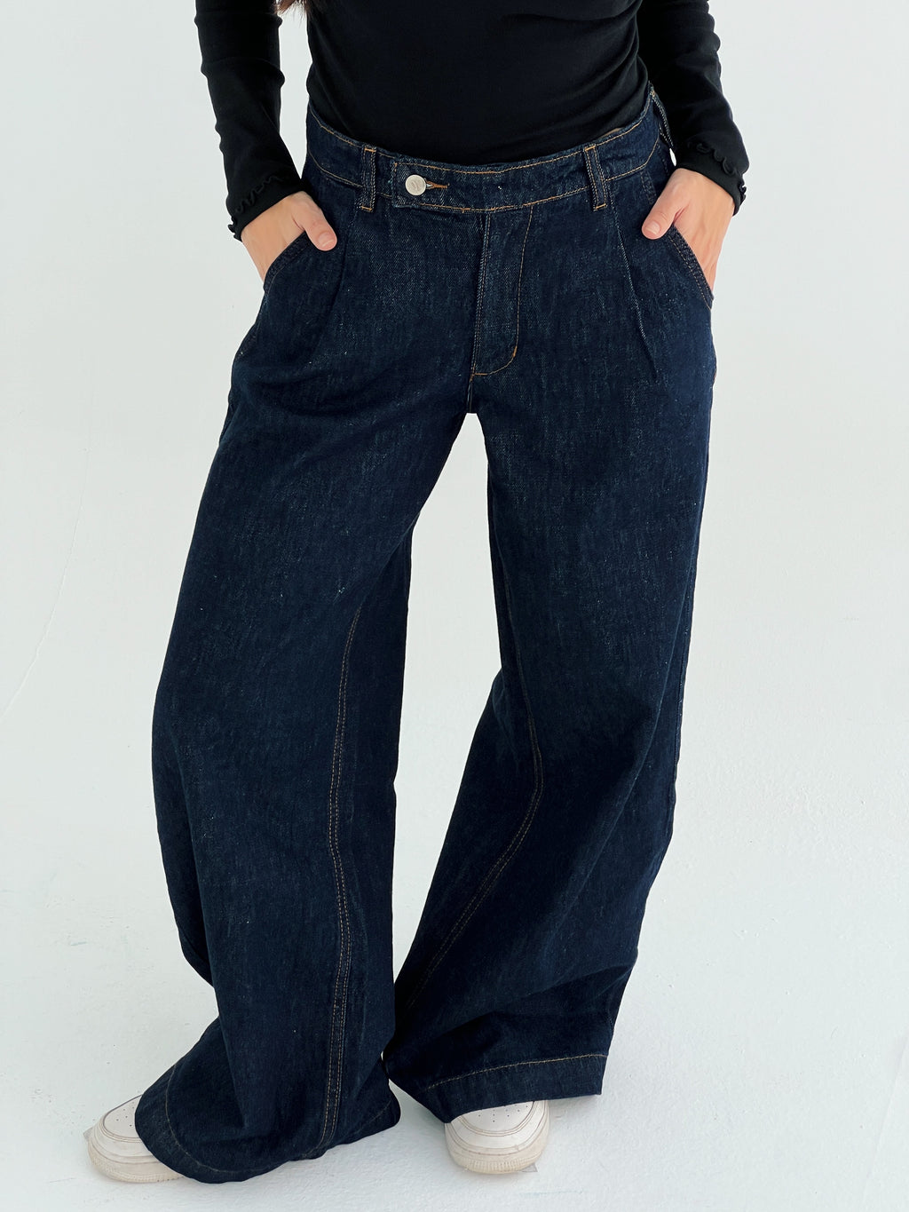 The Side Button Denim - Raw