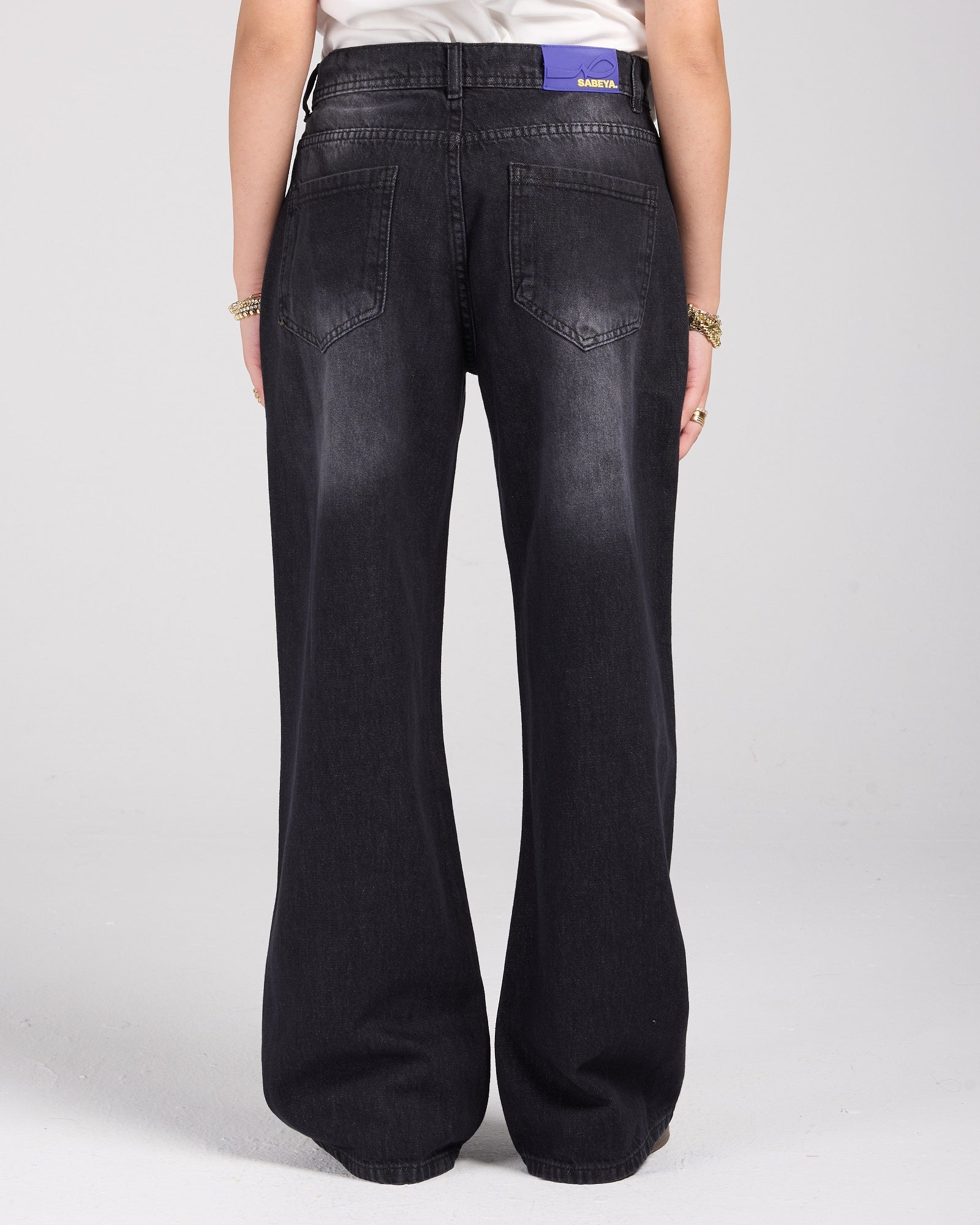 Loud Wide Denim - Blackout