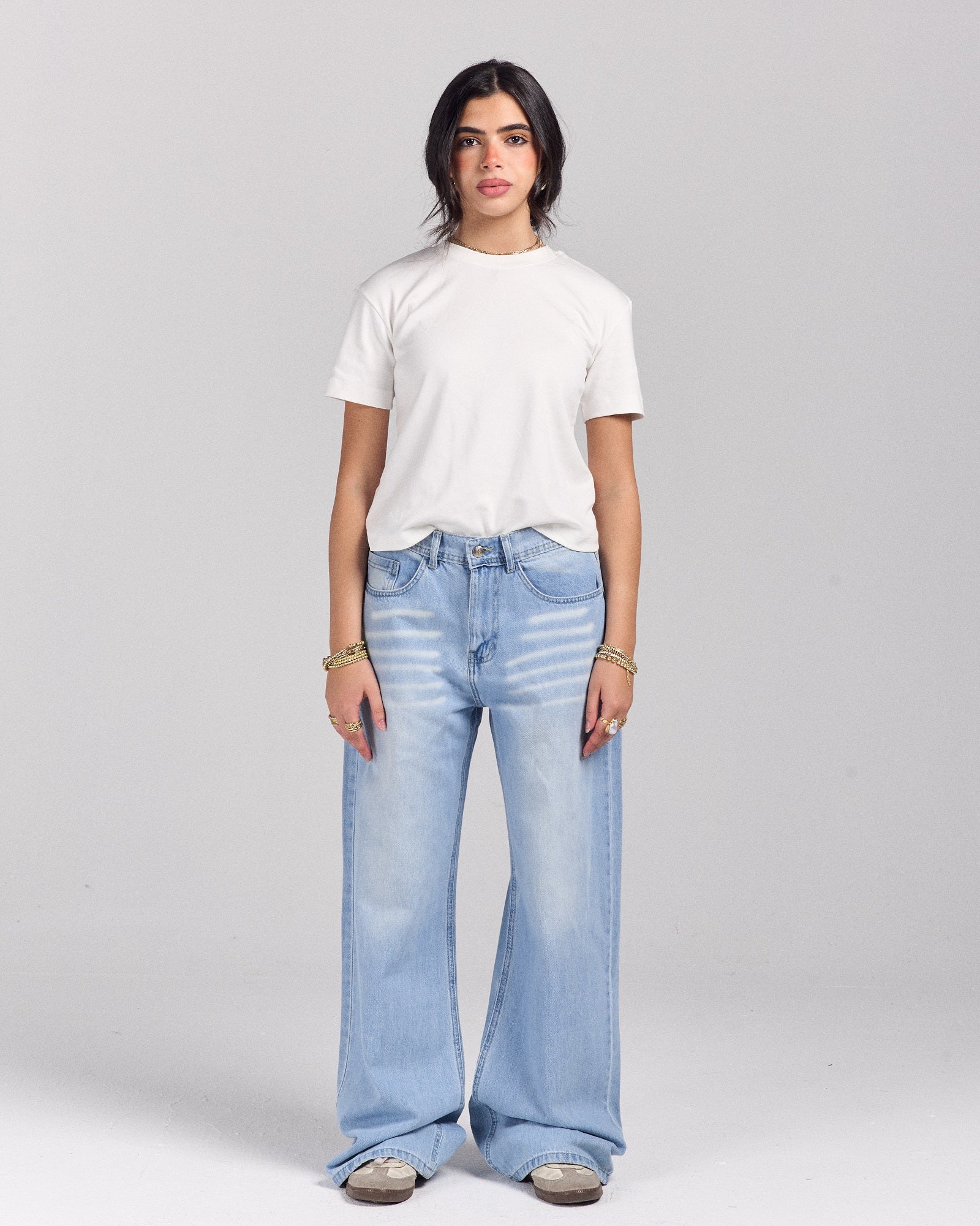 Loud Wide Denim - Sky High