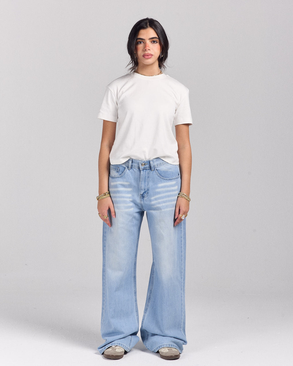 Loud Wide Denim - Sky High