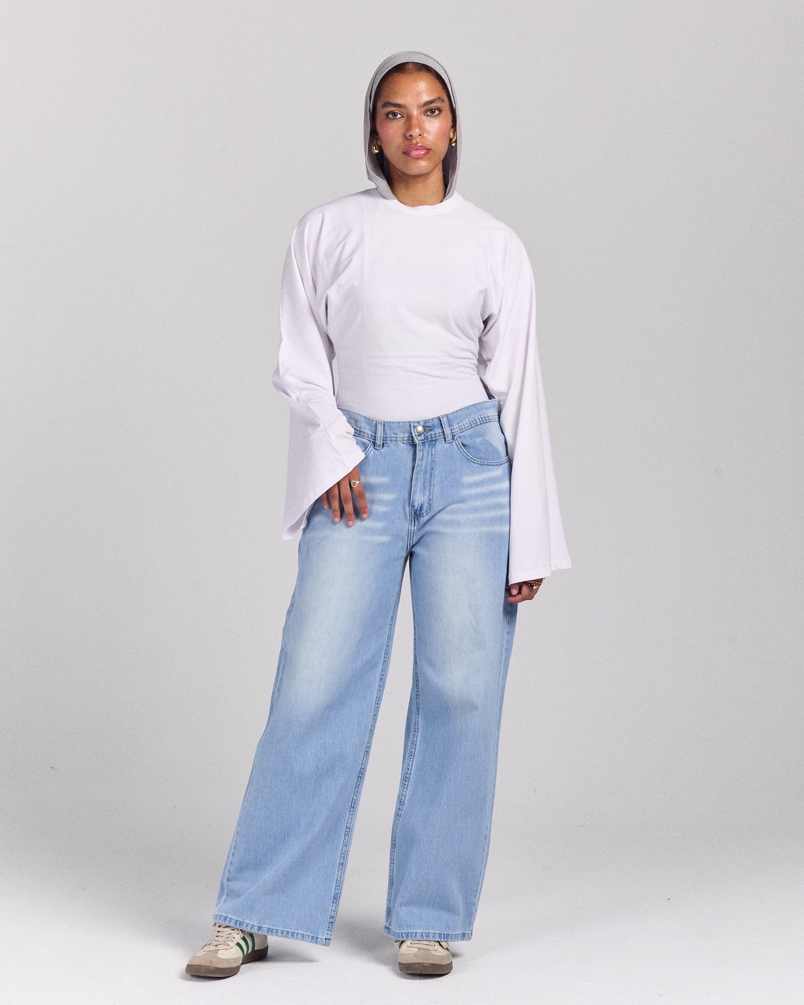 Loud Wide Denim - Sky High