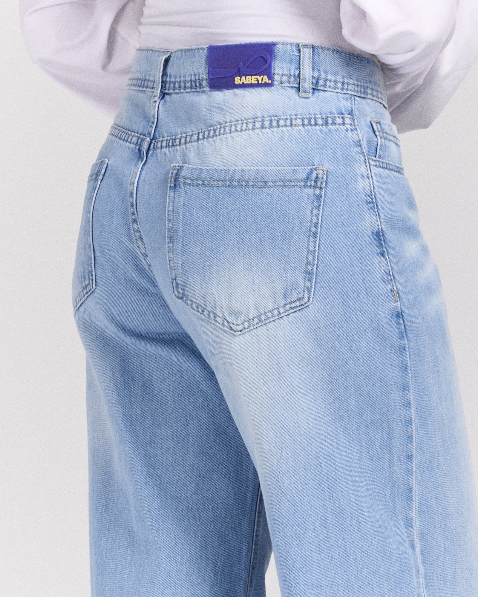 Loud Wide Denim - Sky High