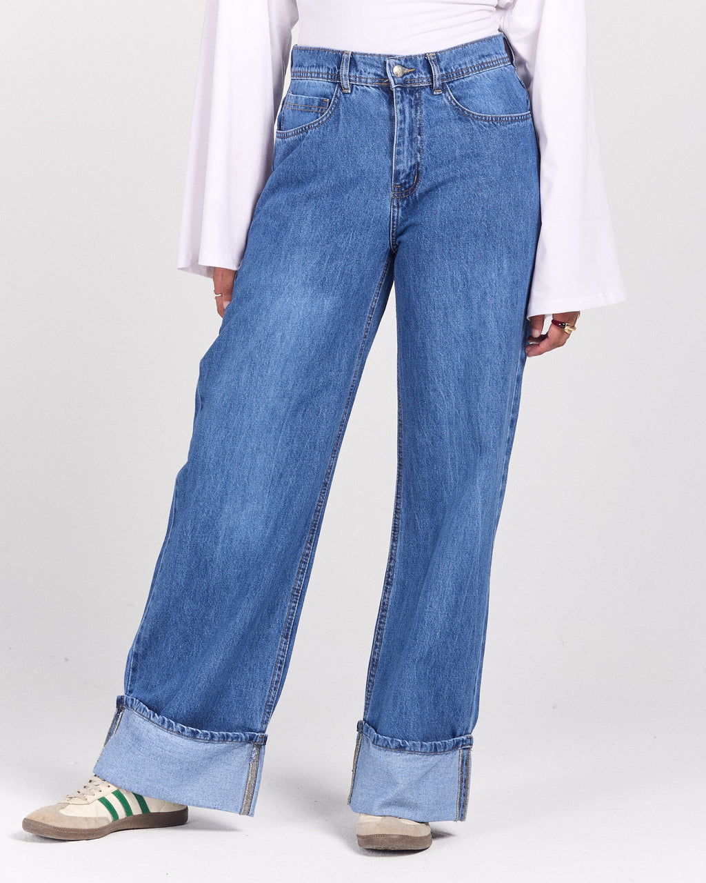 Flip Off Denim - Midi