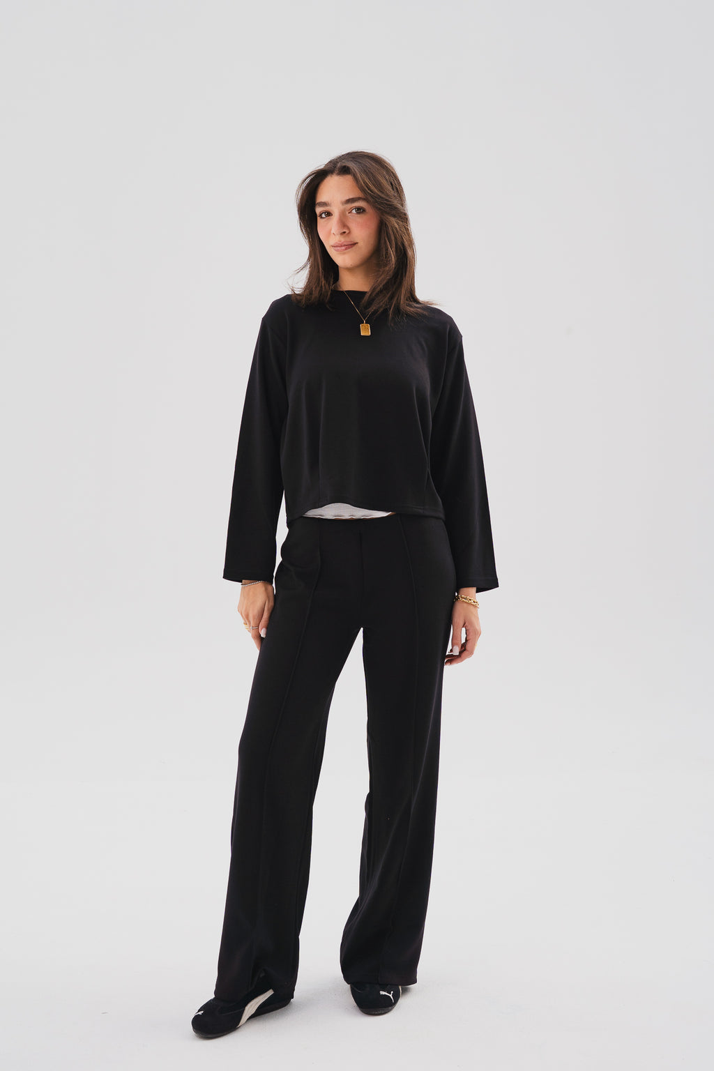 Relaxed Louge Set - Black