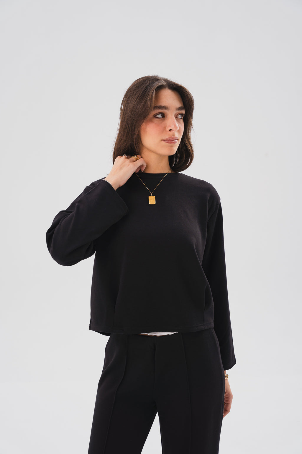 Relaxed Louge Set - Black