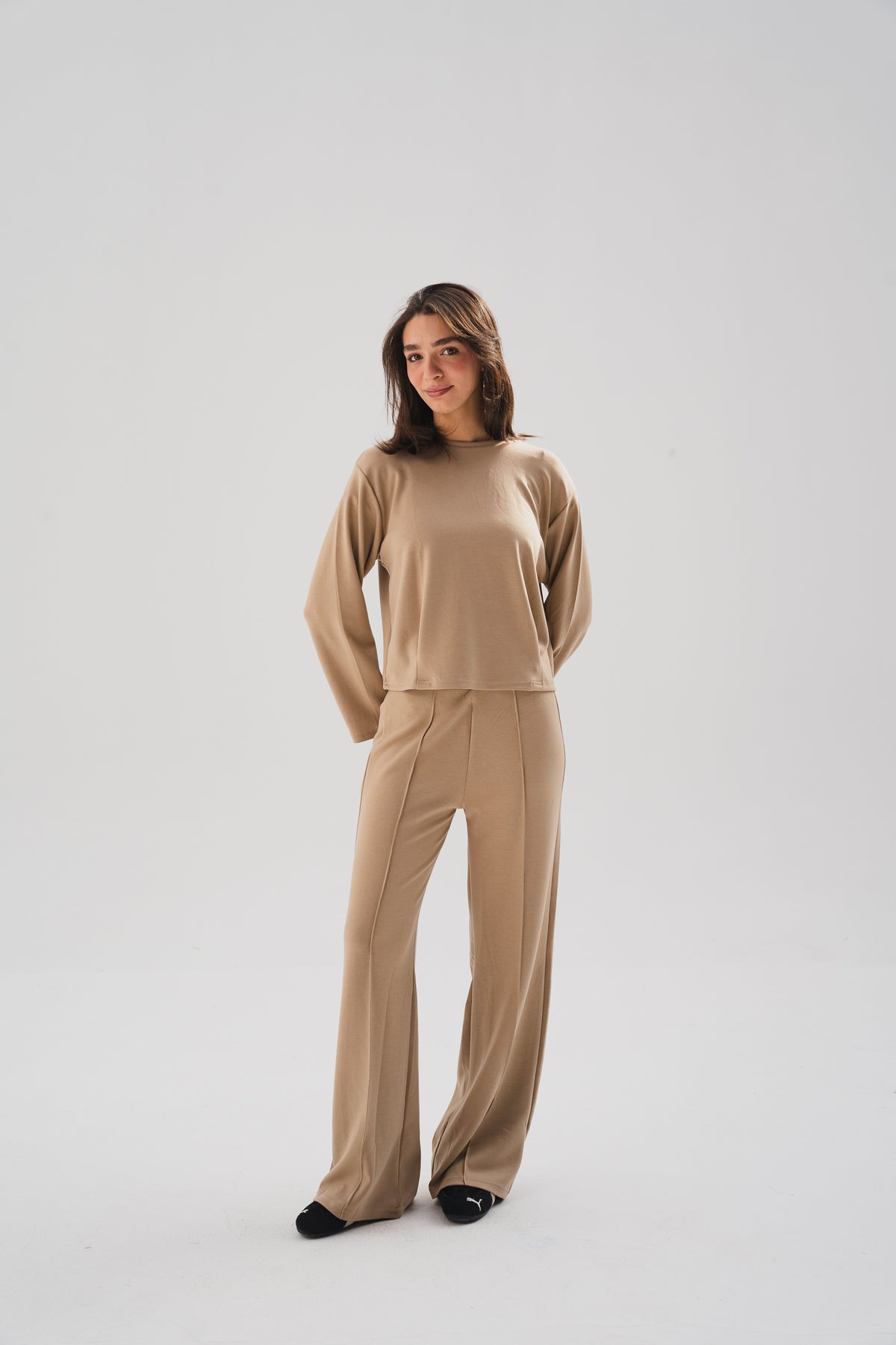 Relaxed Louge Set - Beige