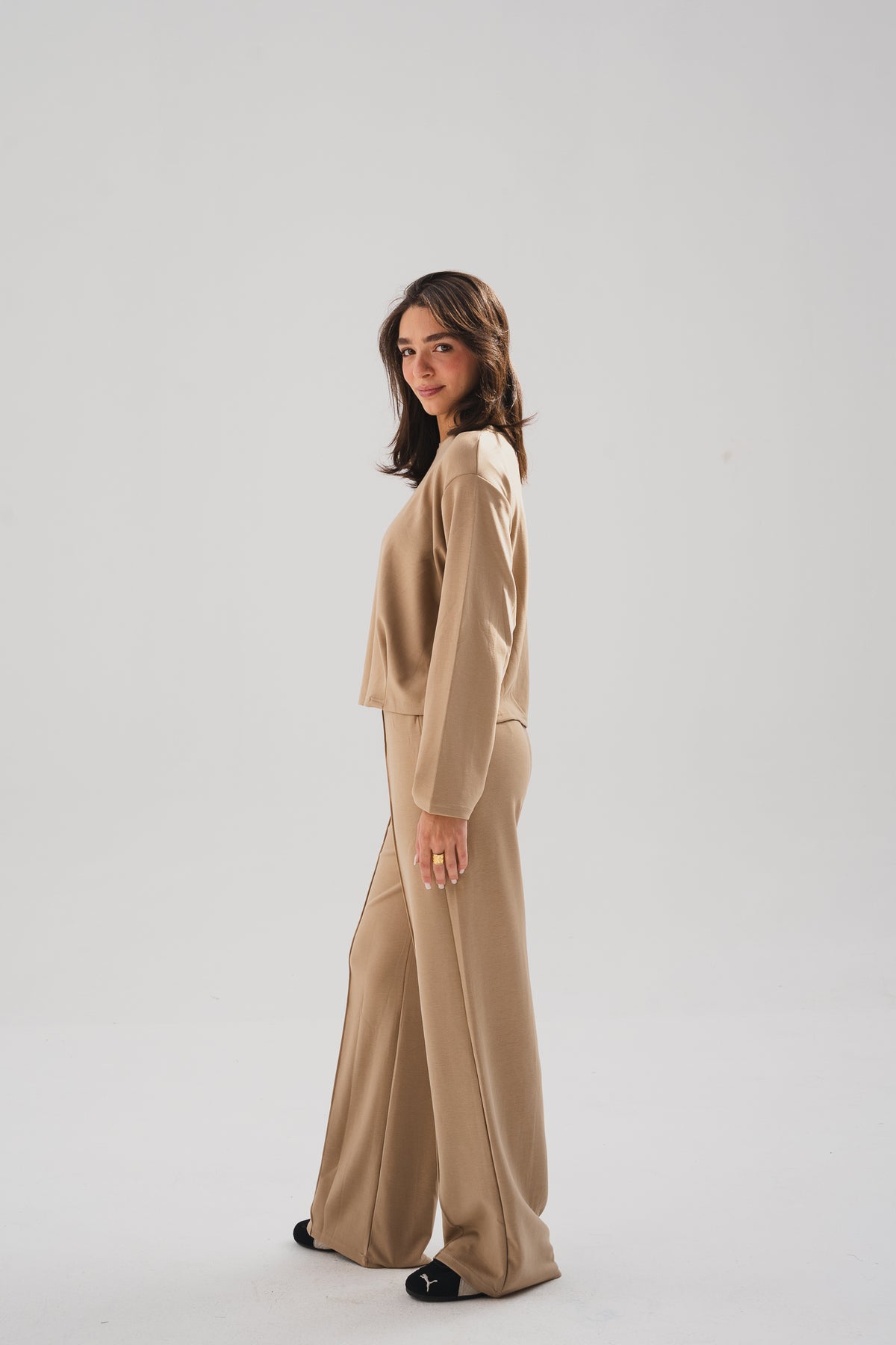 Relaxed Louge Set - Beige