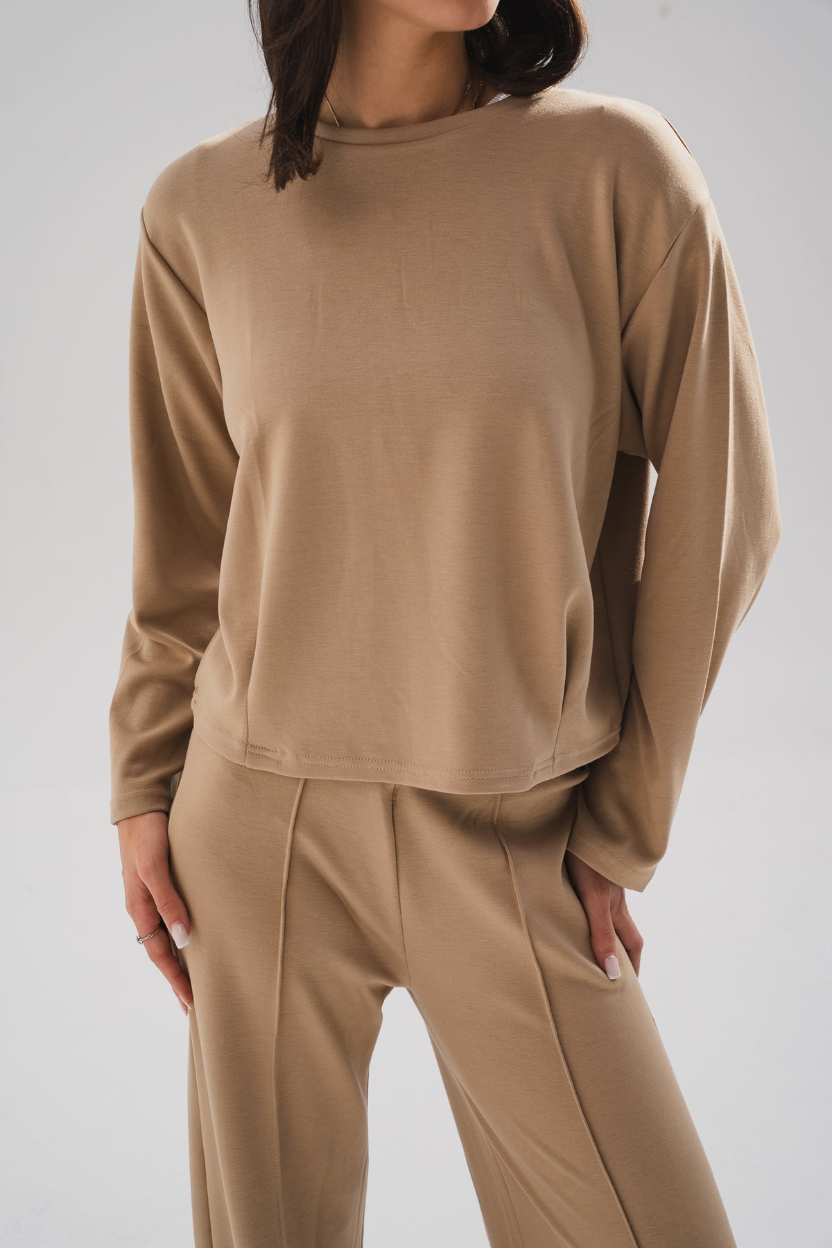 Relaxed Louge Set - Beige