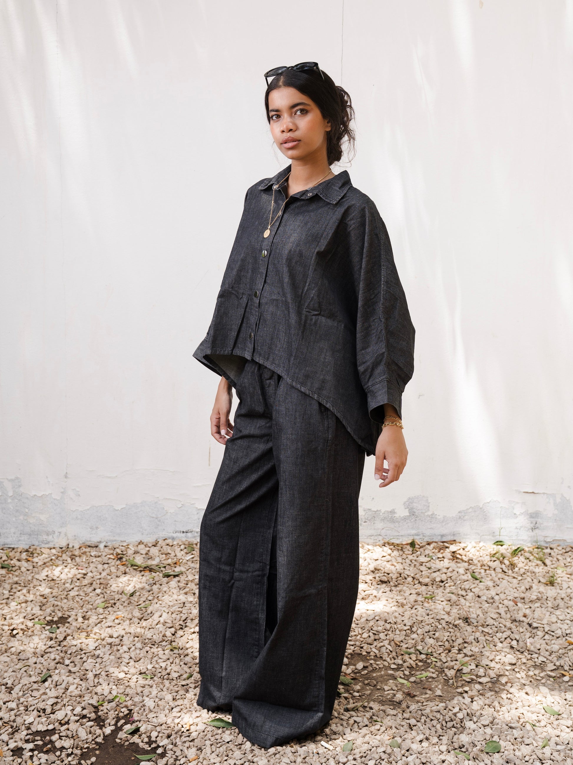 The OG Denim Set - Light Black