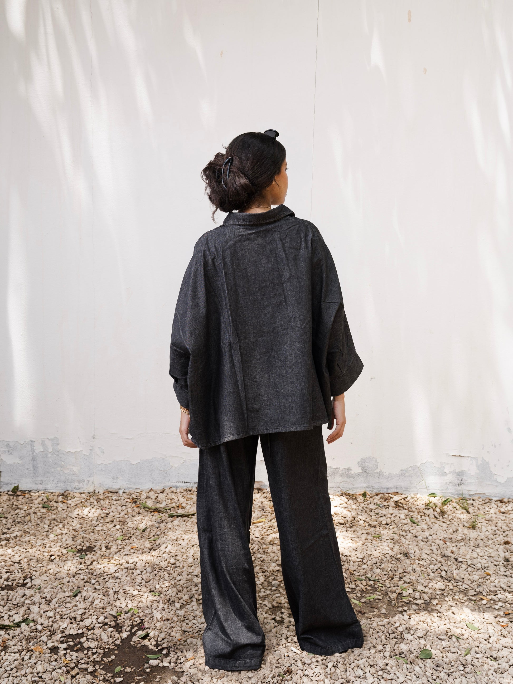 The OG Denim Set - Light Black