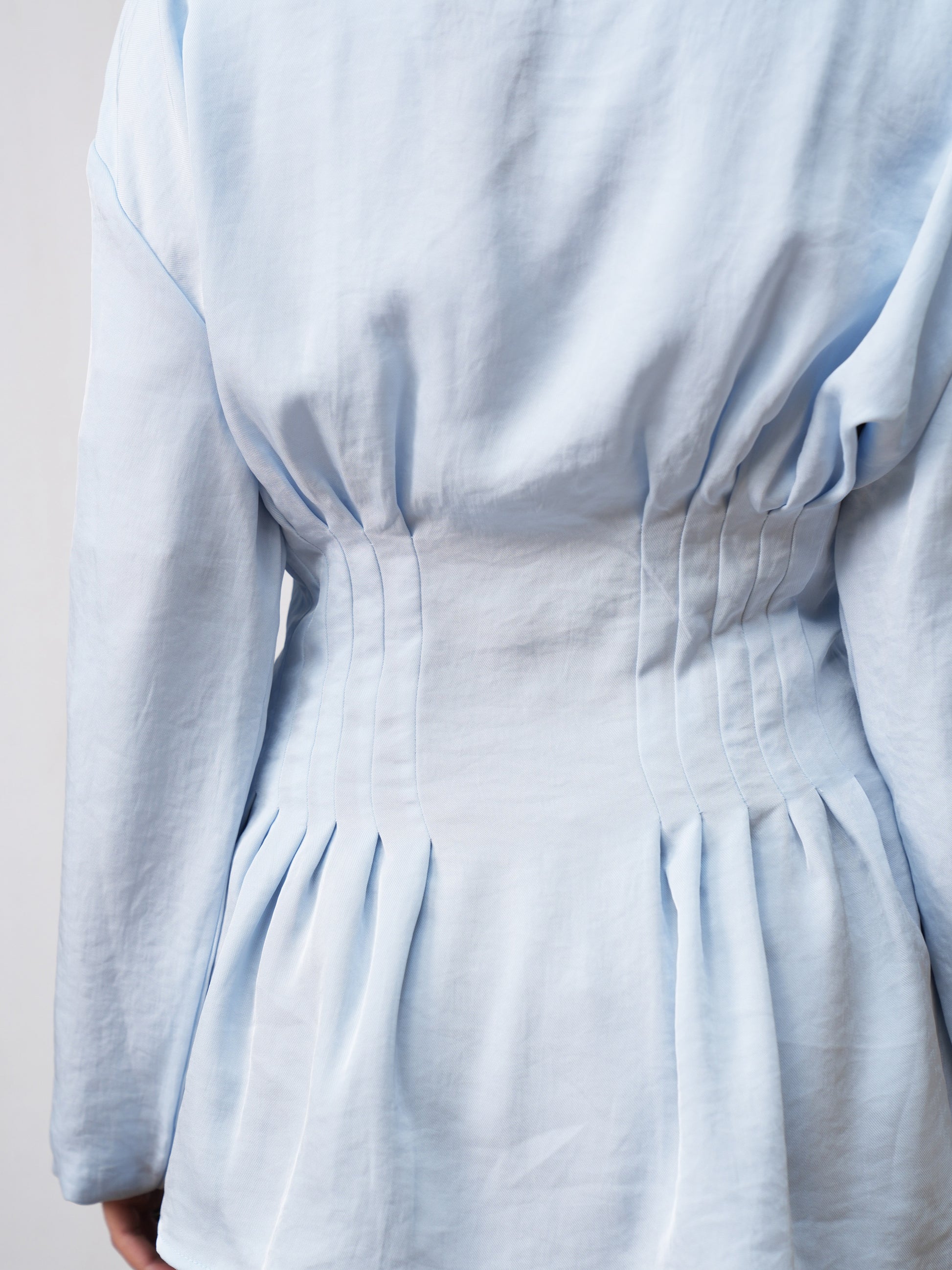 5. The Waisted Blouse - Blue