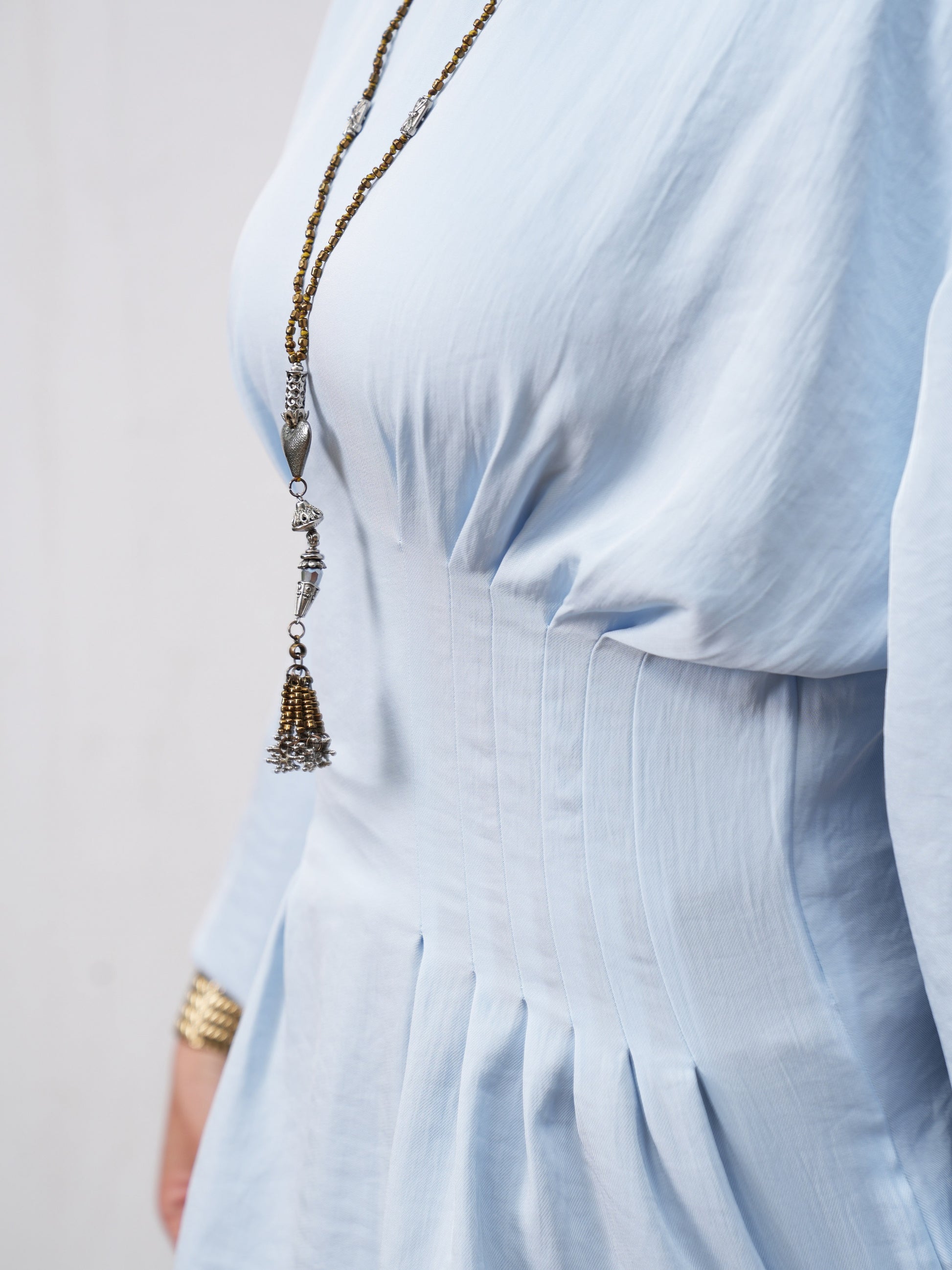 5. The Waisted Blouse - Blue
