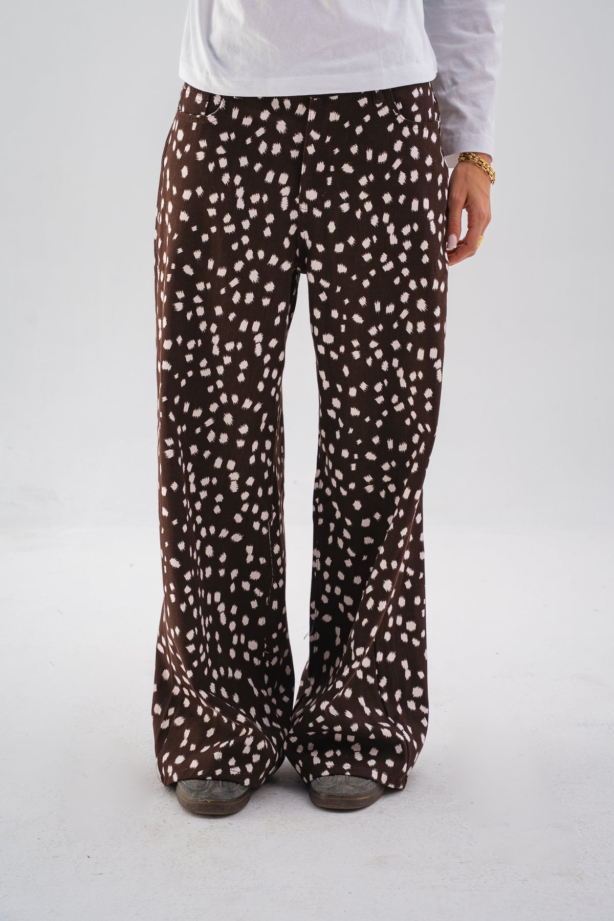 Deer Print Pants
