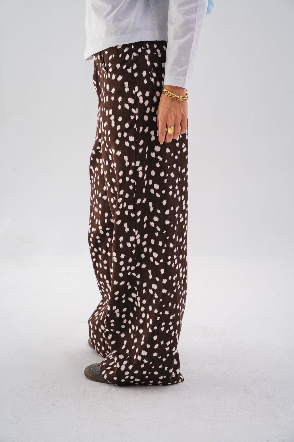 Deer Print Pants