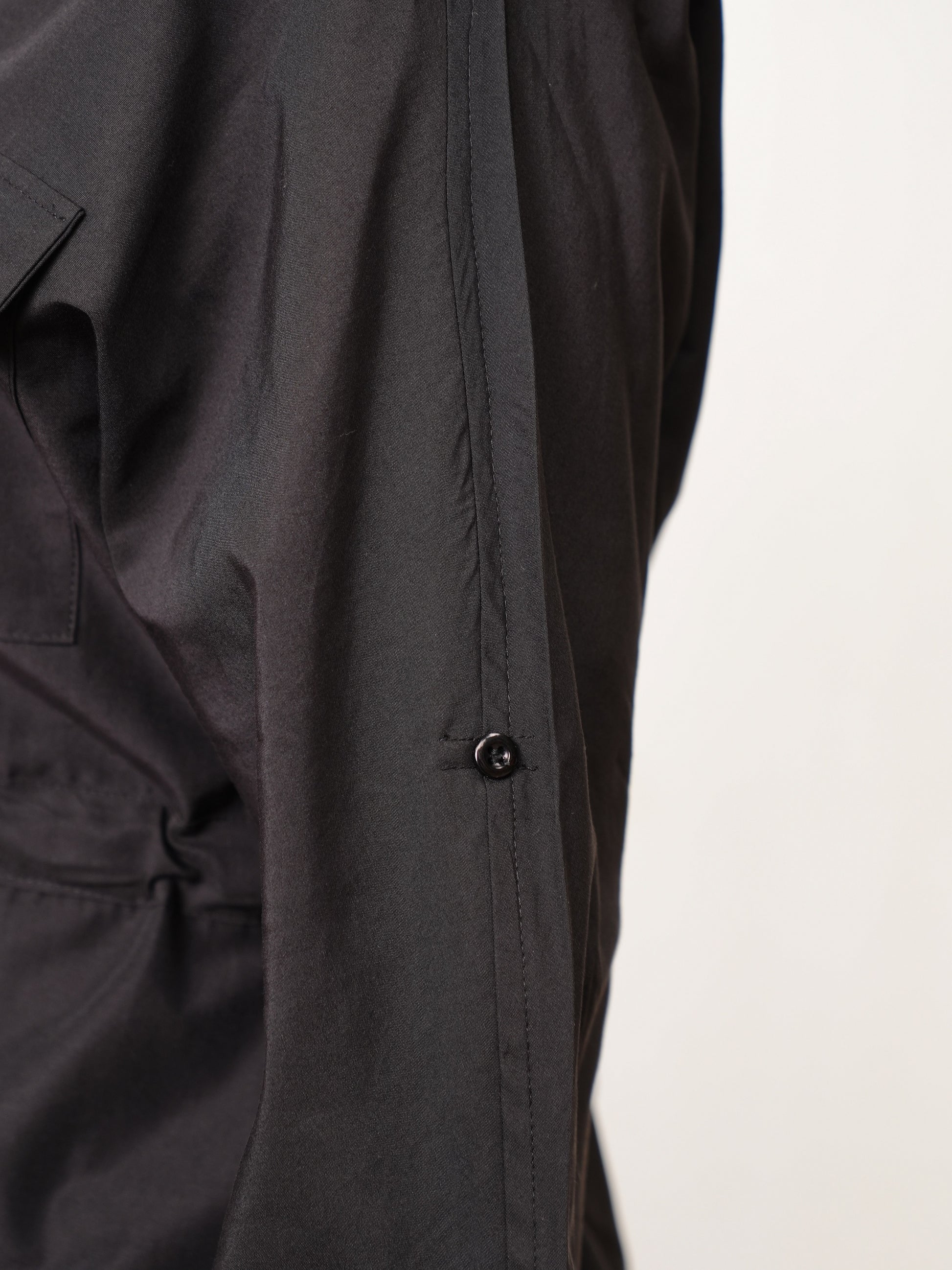 The Belted Shirt - Black