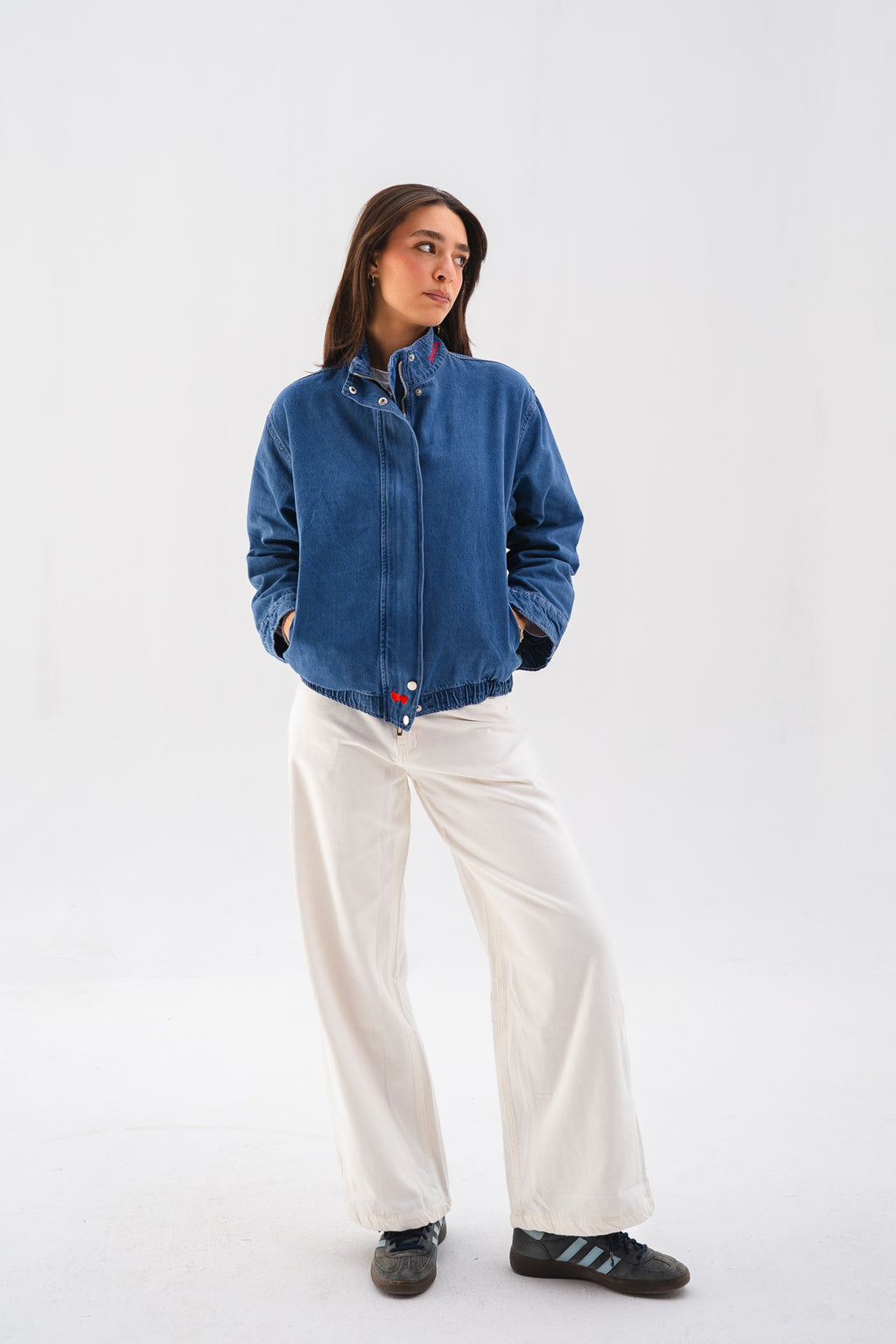 Red-Stitch Denim Jacket