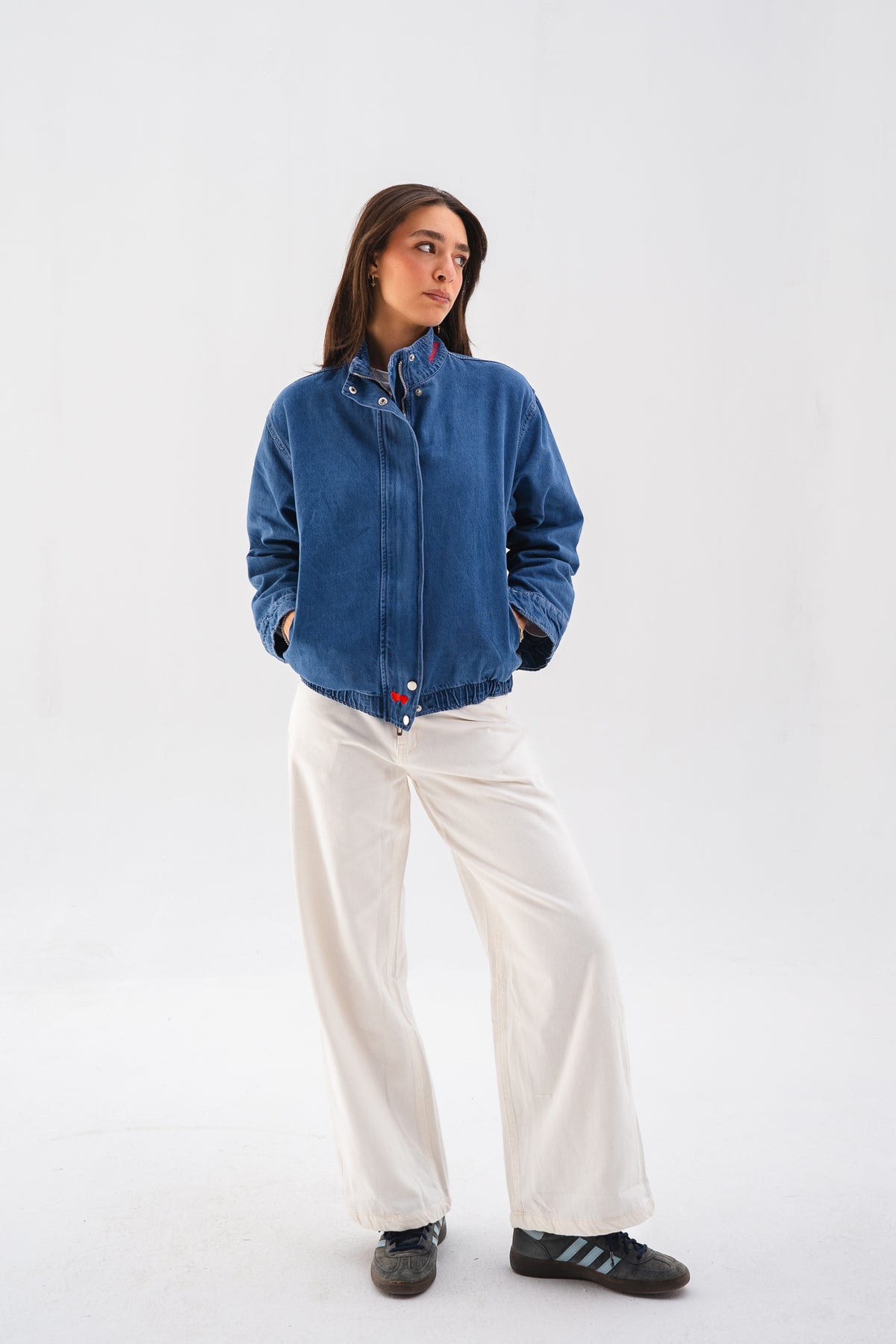 Red-Stitch Denim Jacket