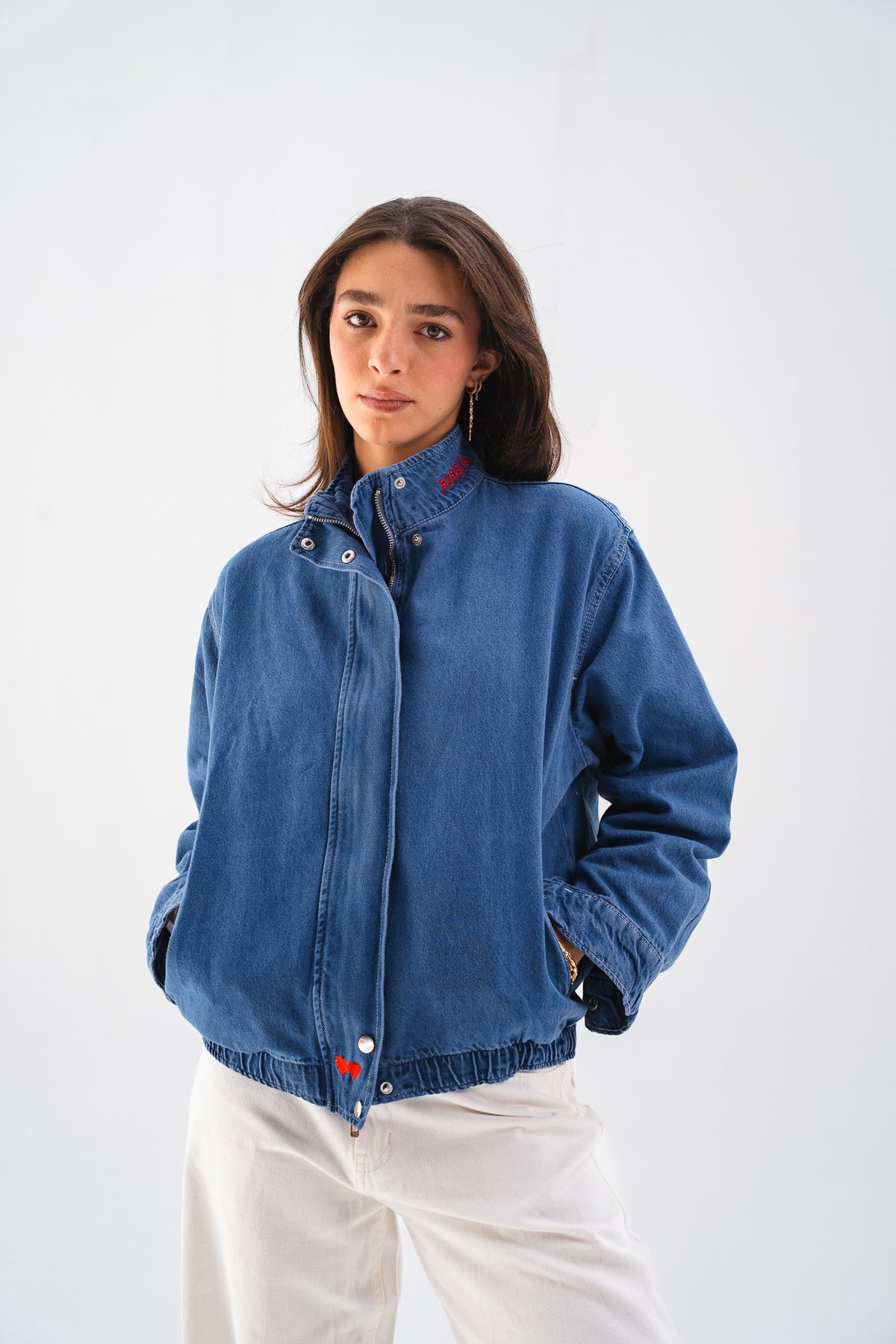 Red-Stitch Denim Jacket