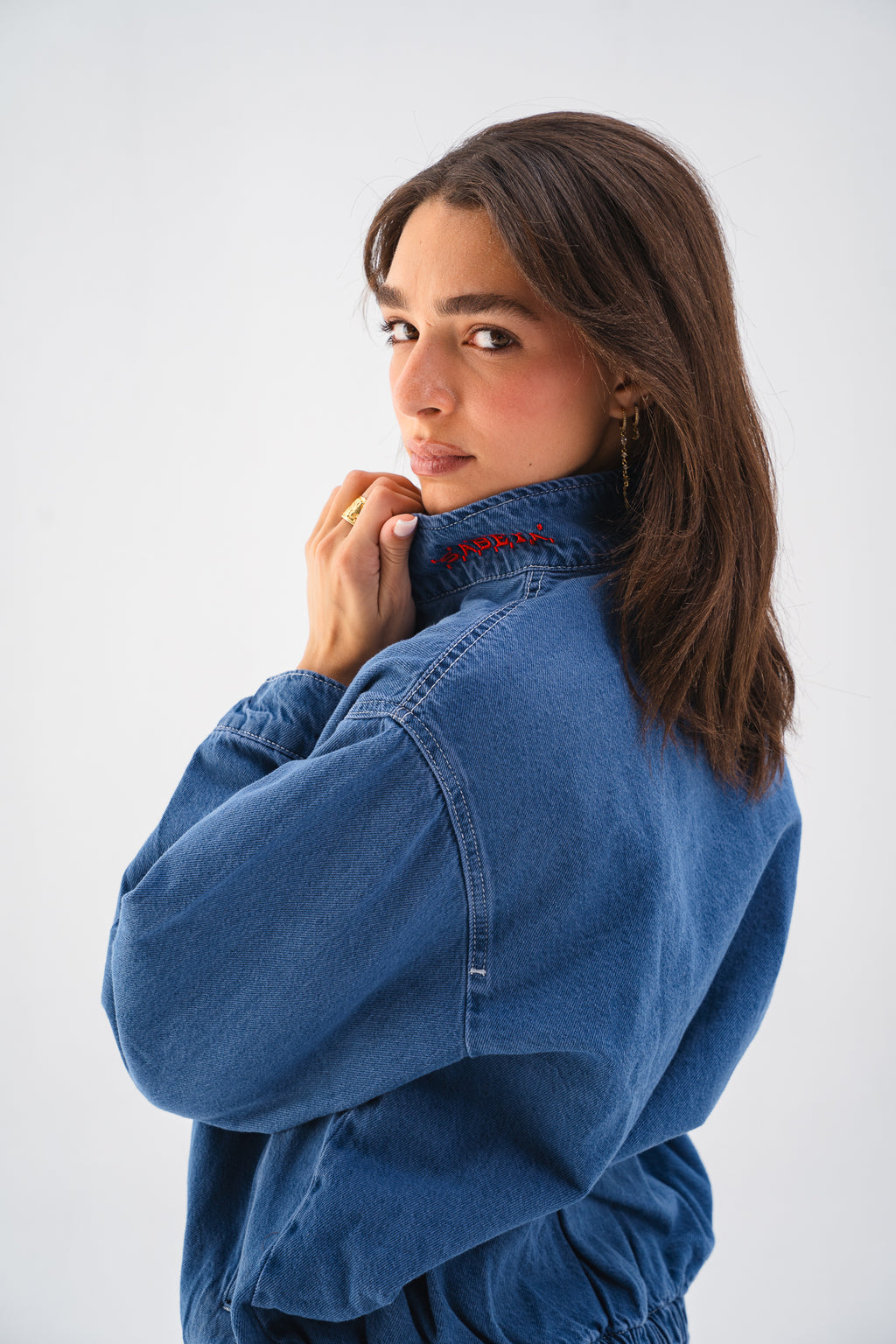 Red-Stitch Denim Jacket