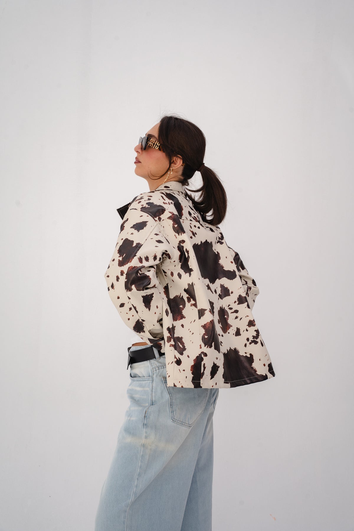 The Cow Print Jacket