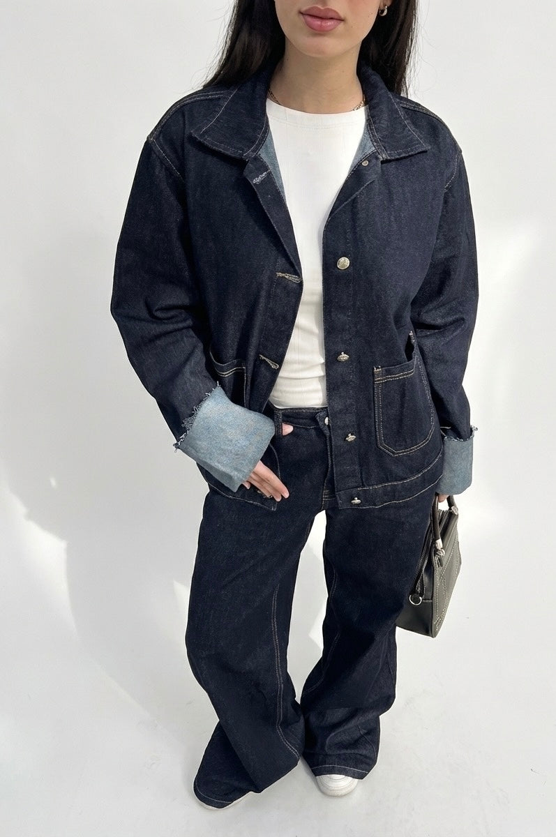 The Fold Denim Jacket - Raw