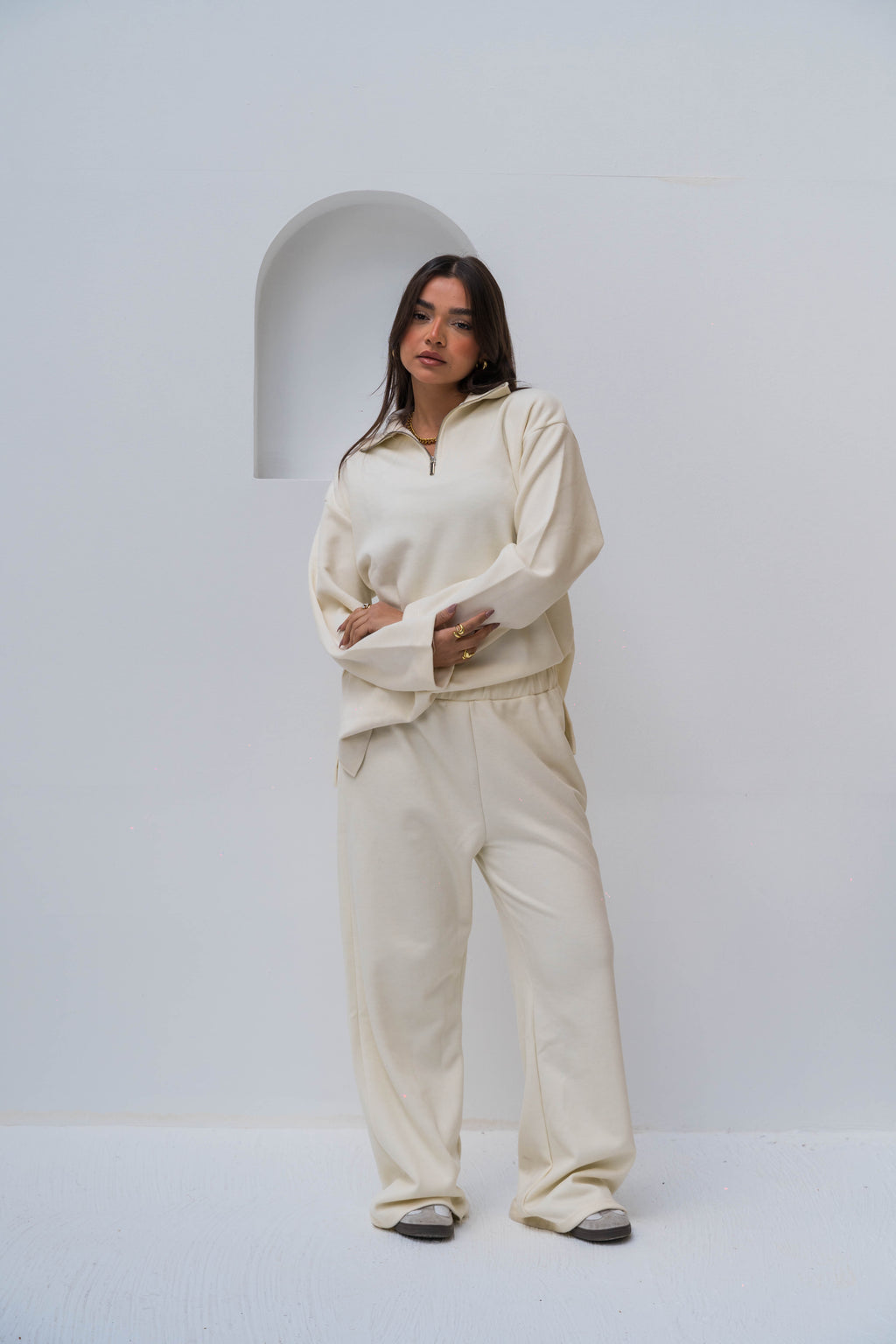 Cozy Knit Set - Off White