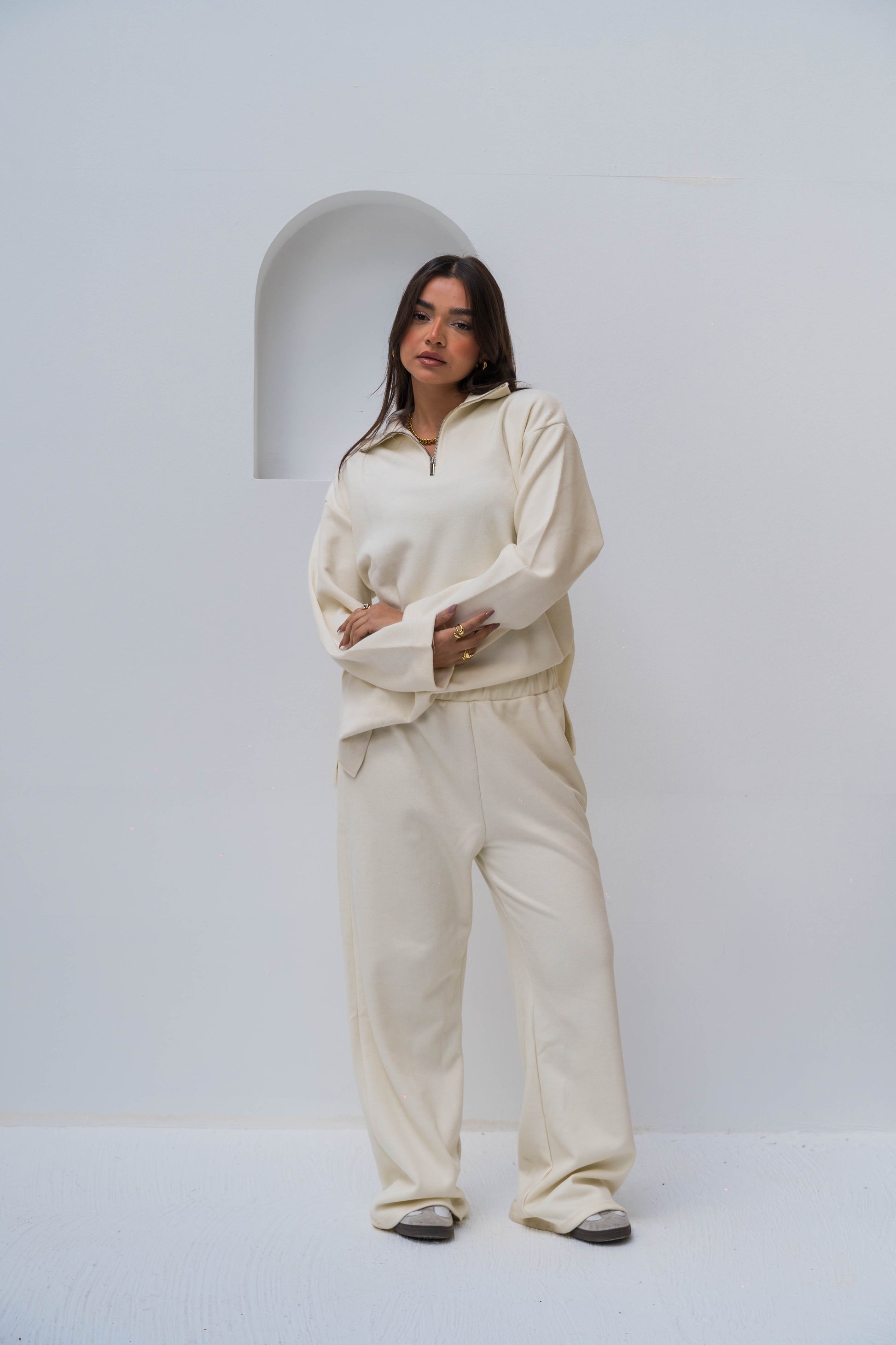 Cozy Knit Set - Off White