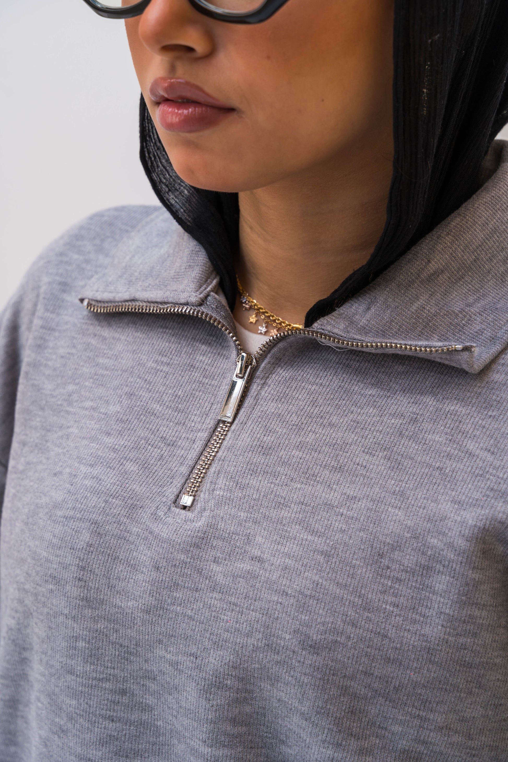 Cozy Knit Set - Grey