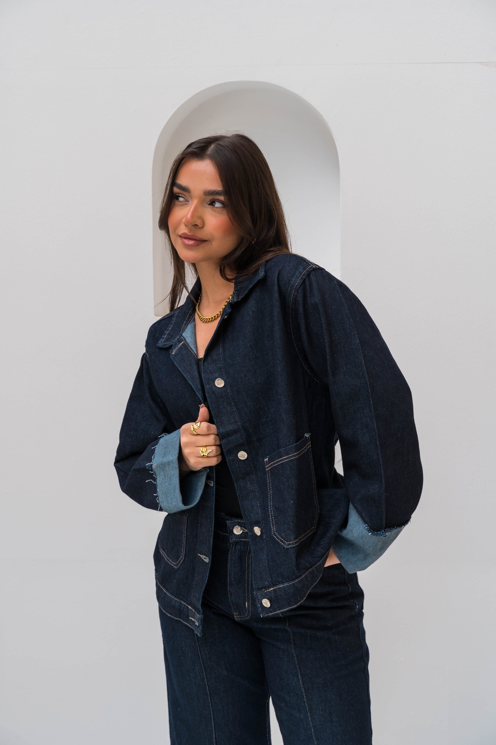 The Fold Denim Jacket - Raw