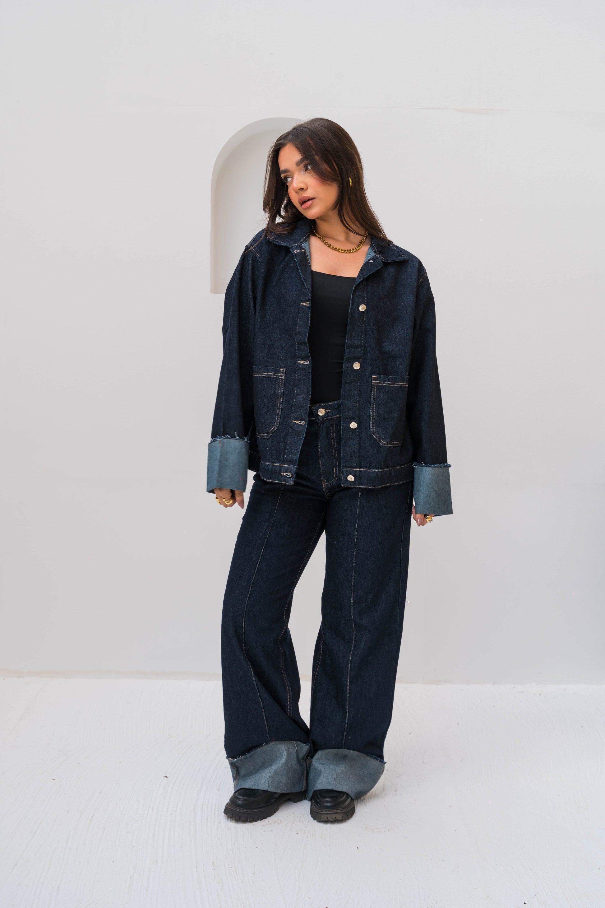 The Fold Denim Jacket - Raw