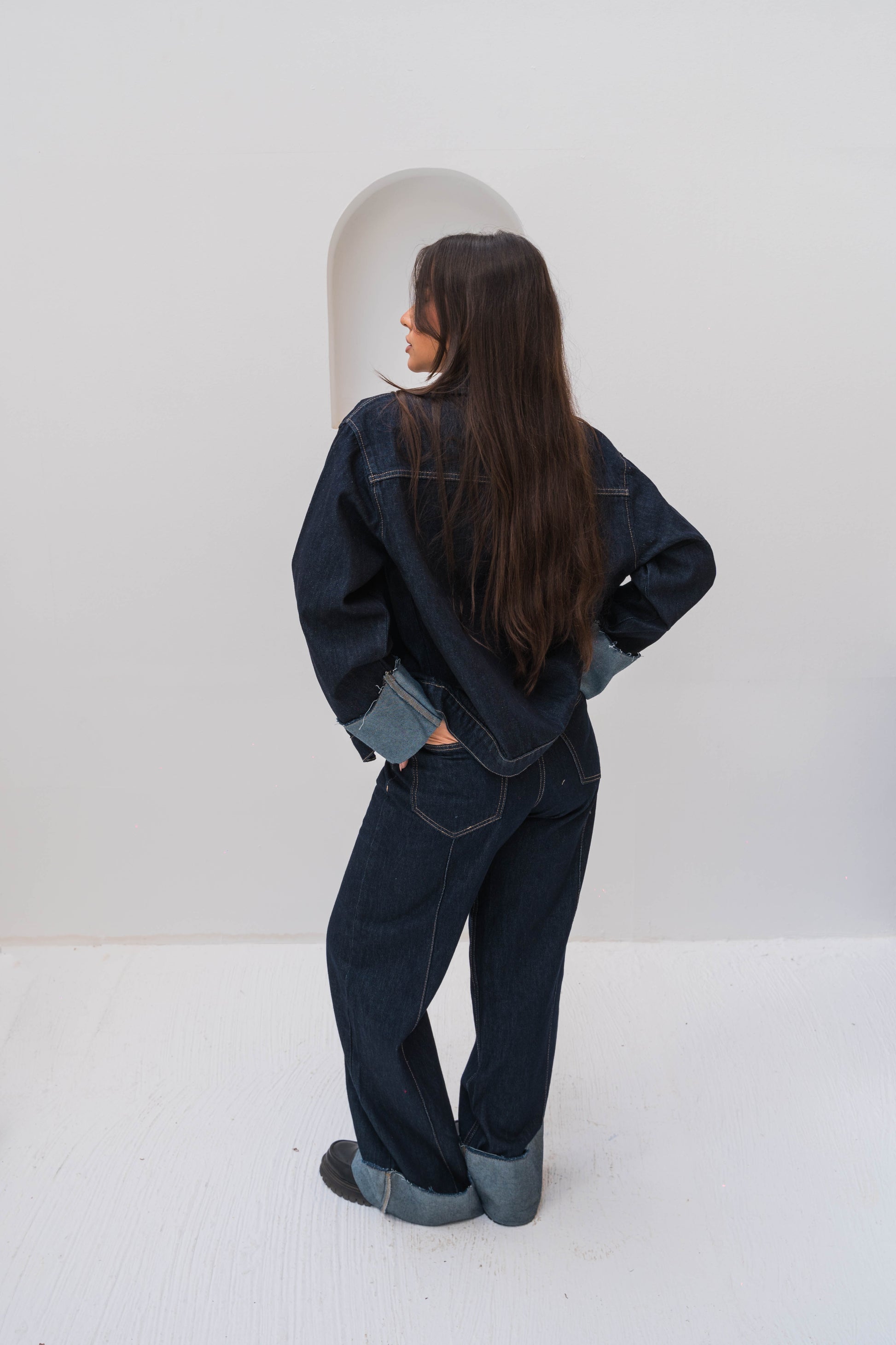 The Fold Denim Jacket - Raw