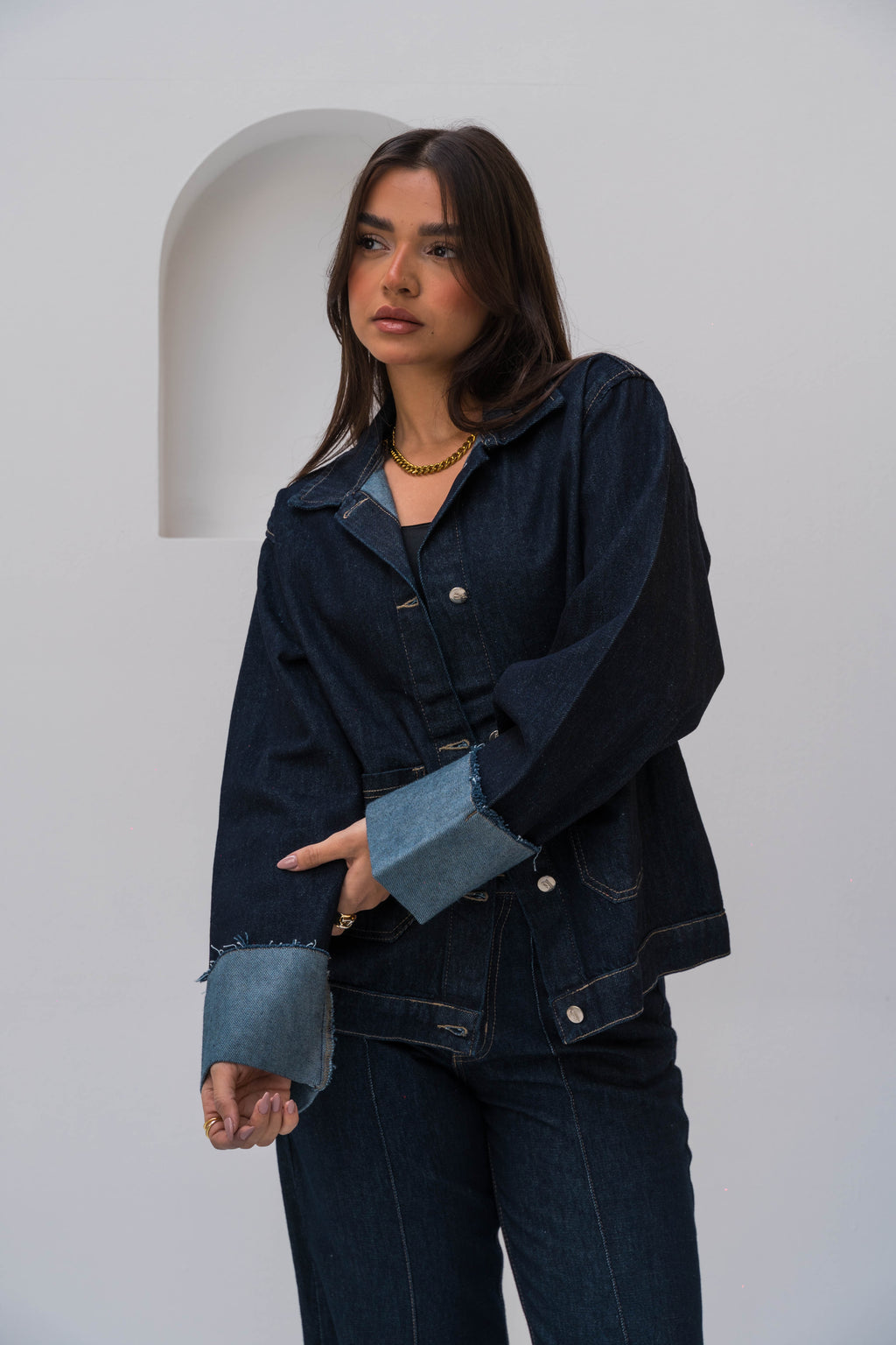 The Fold Denim Jacket - Raw