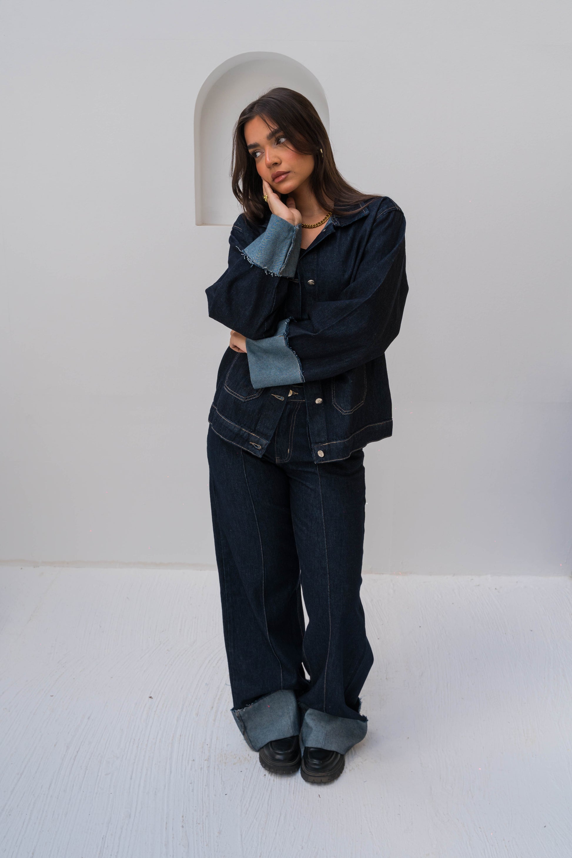 The Fold Denim Jacket - Raw