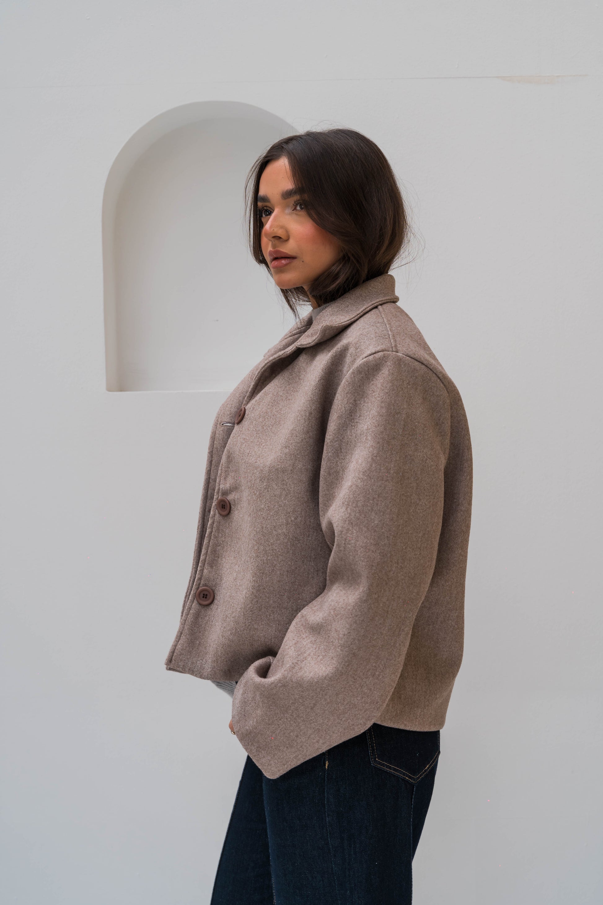 The Gokh Jacket - Coffee