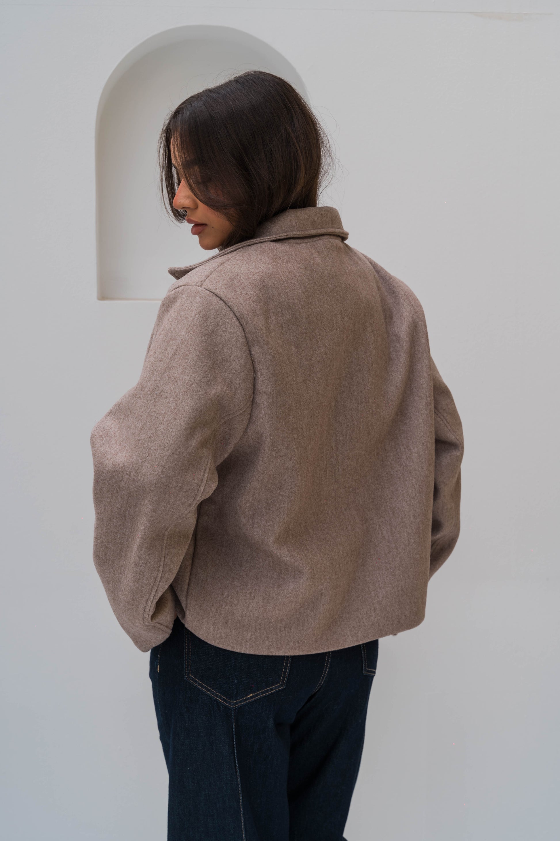 The Gokh Jacket - Coffee