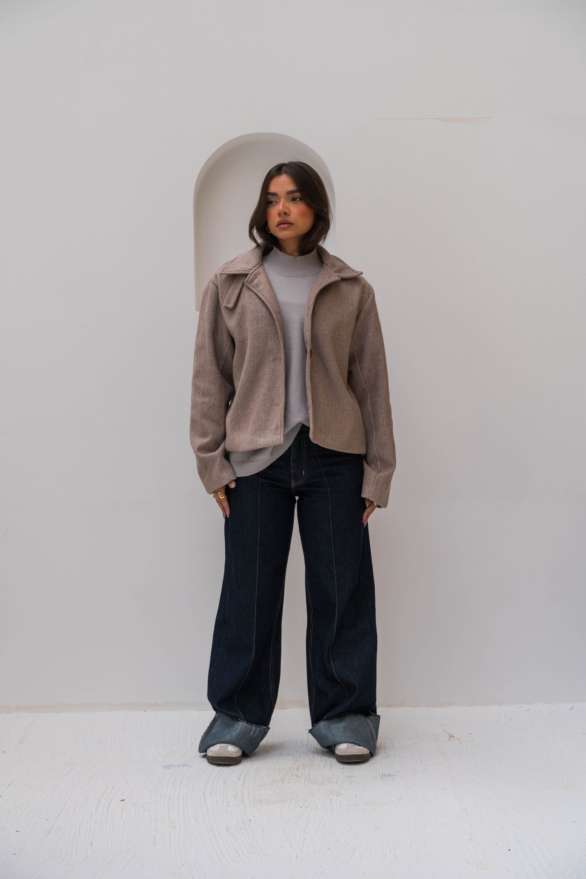 The Gokh Jacket - Coffee