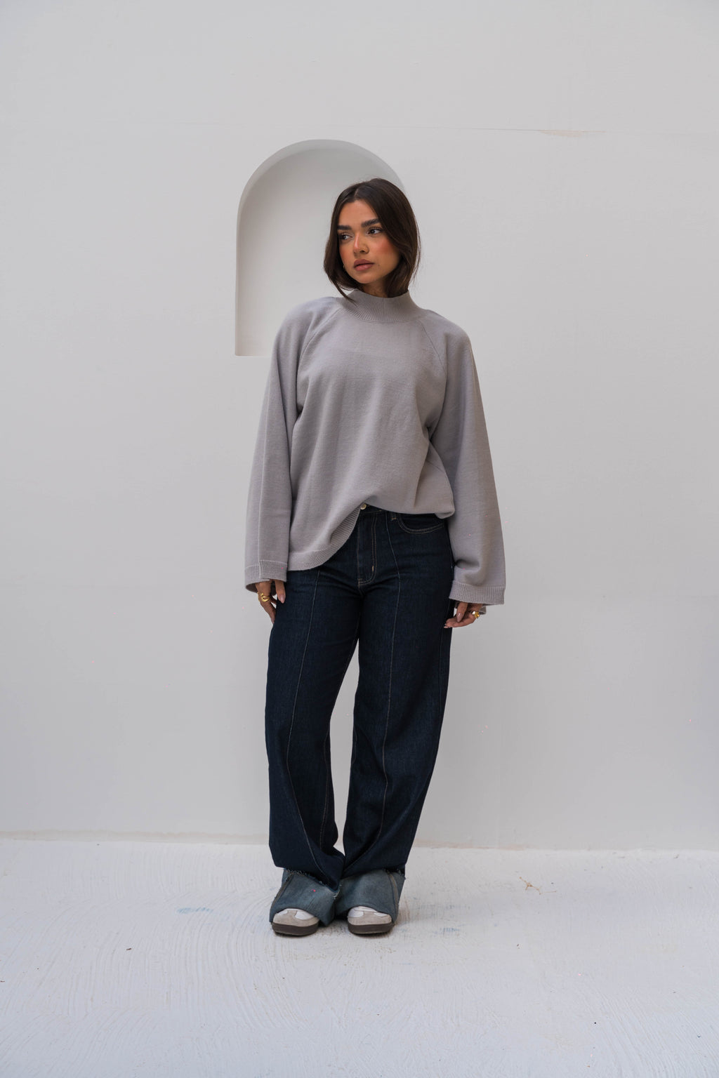 The Soft Pullover - Grey