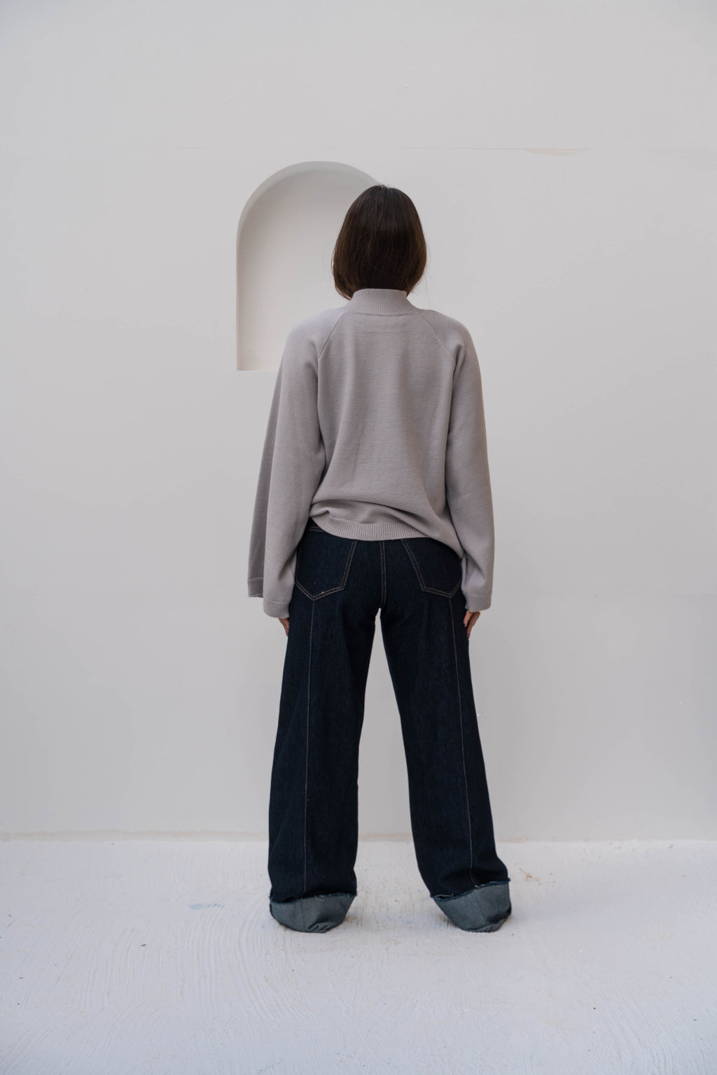 The Soft Pullover - Grey