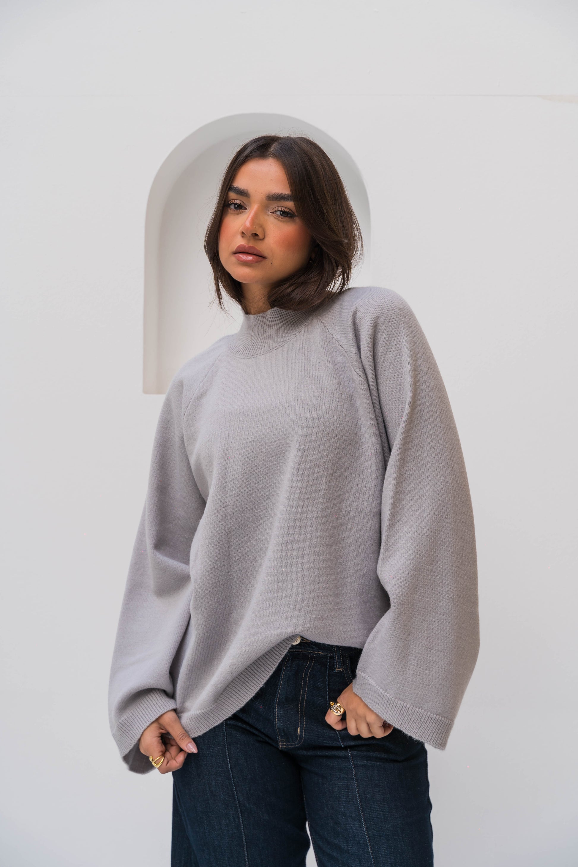 The Soft Pullover - Grey