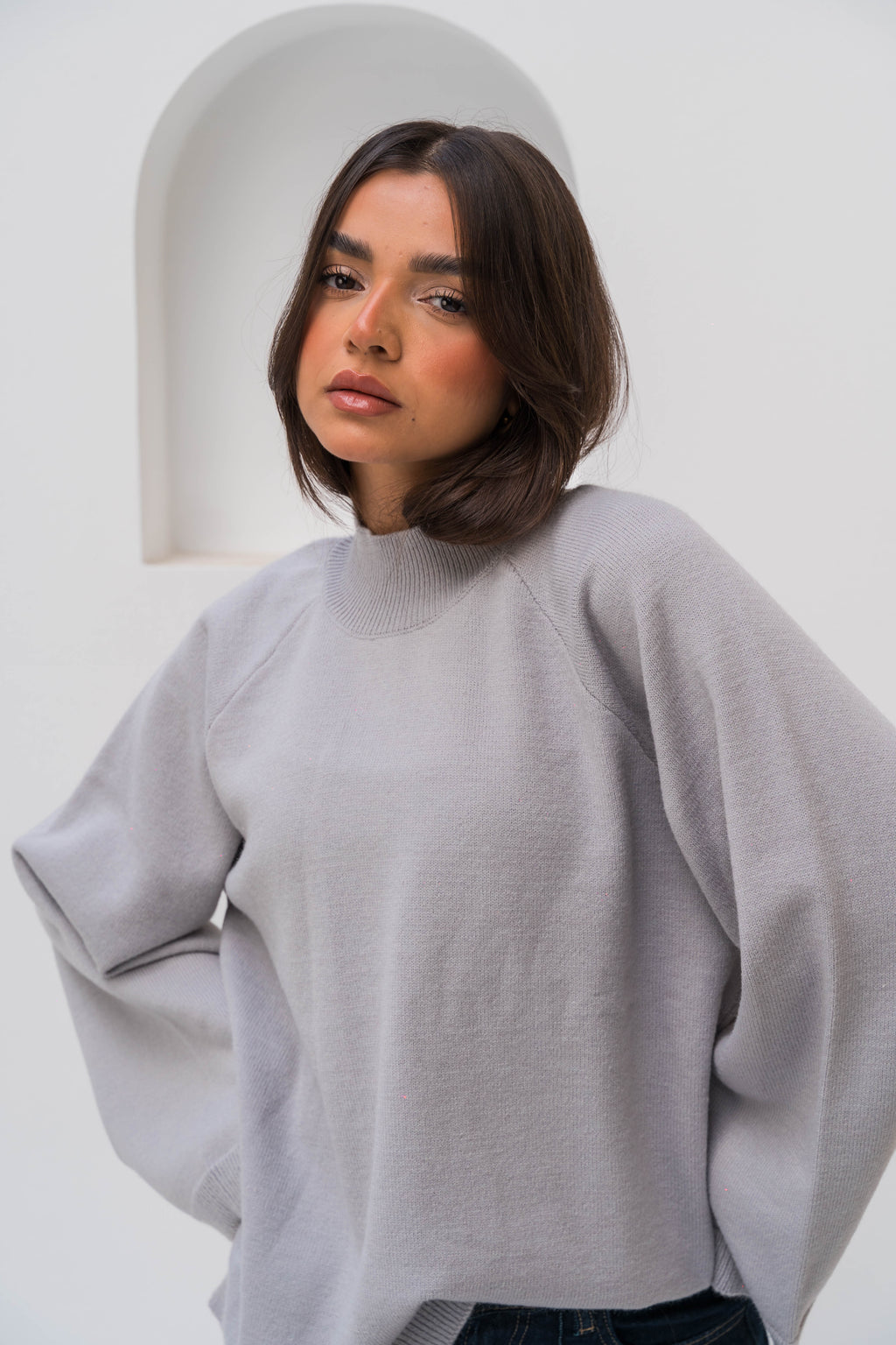 The Soft Pullover - Grey