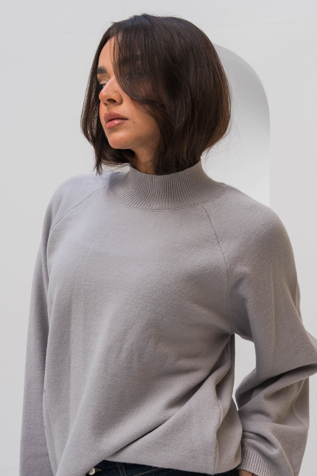 The Soft Pullover - Grey