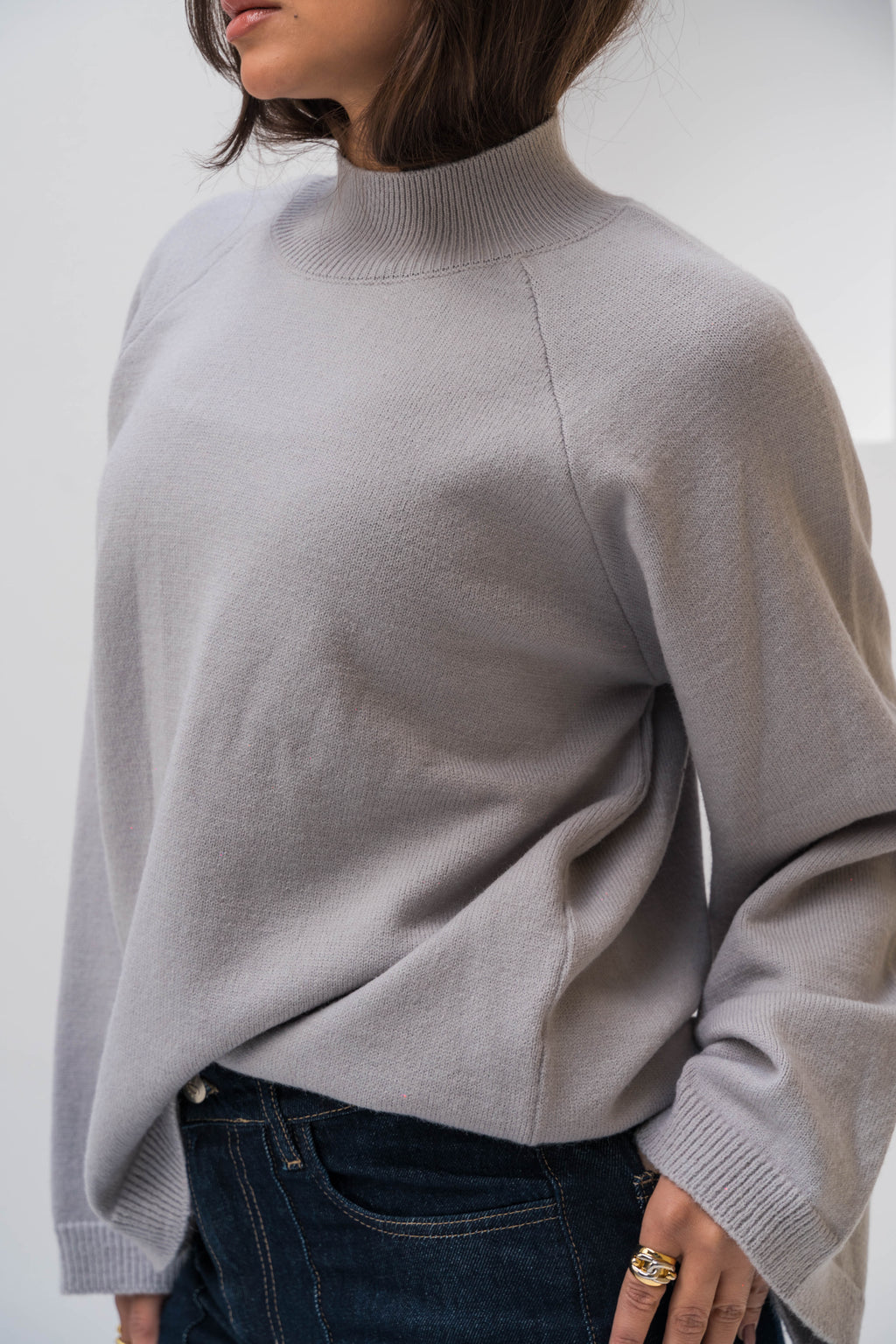 The Soft Pullover - Grey