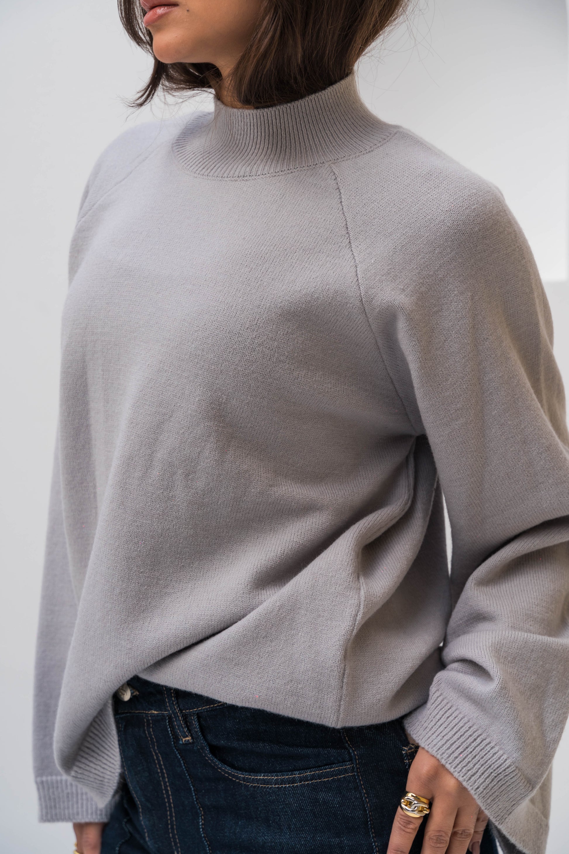 The Soft Pullover - Grey