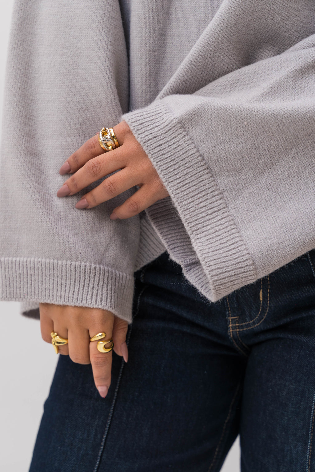 The Soft Pullover - Grey