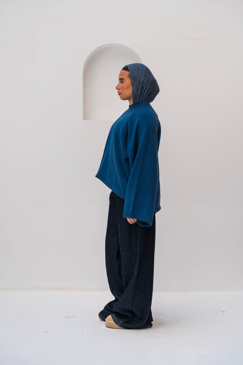 The Soft Pullover - Blue