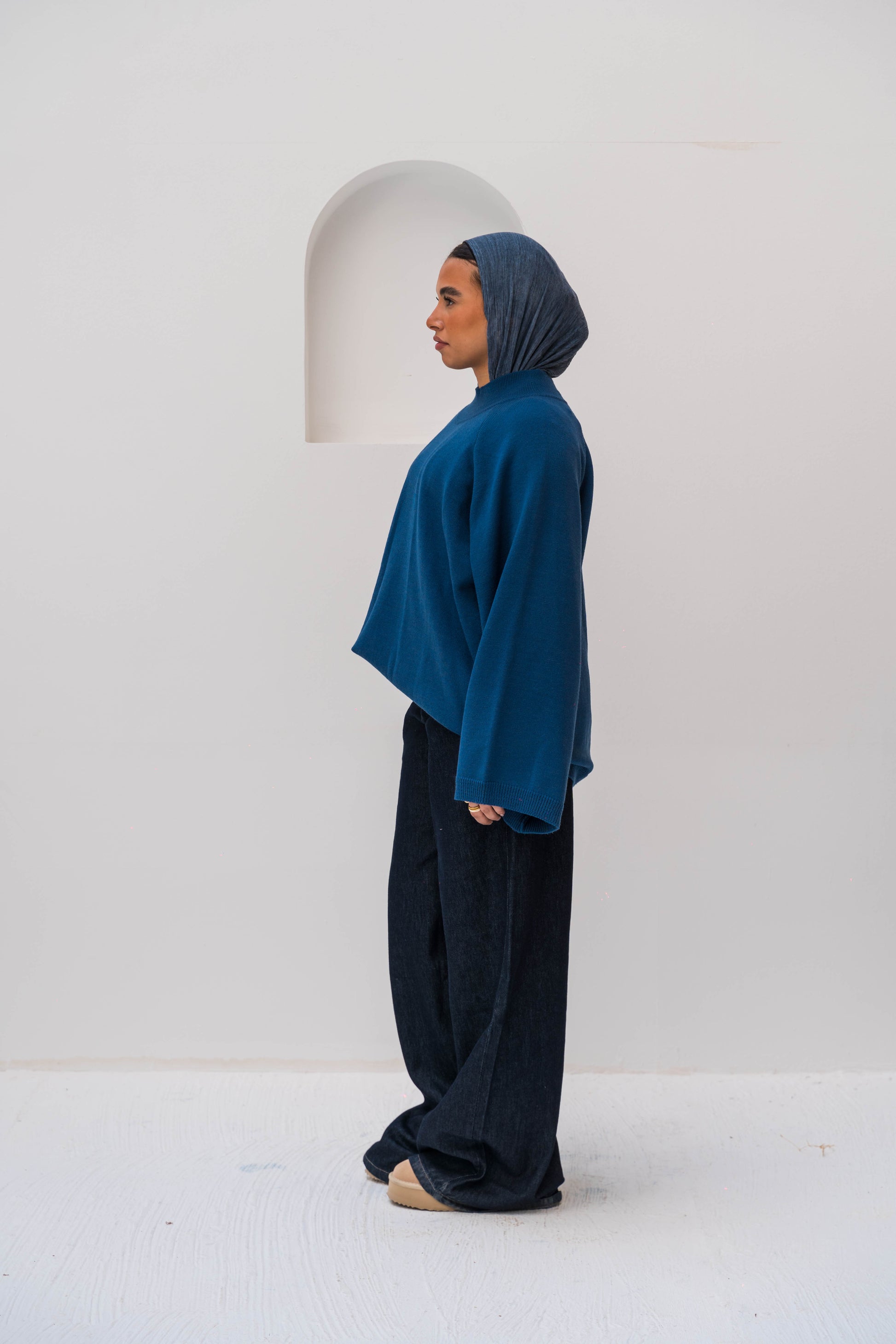 The Soft Pullover - Blue