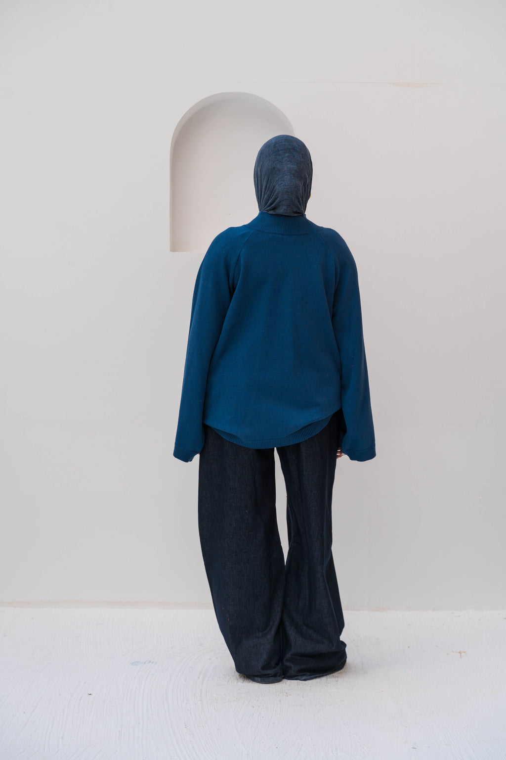 The Soft Pullover - Blue