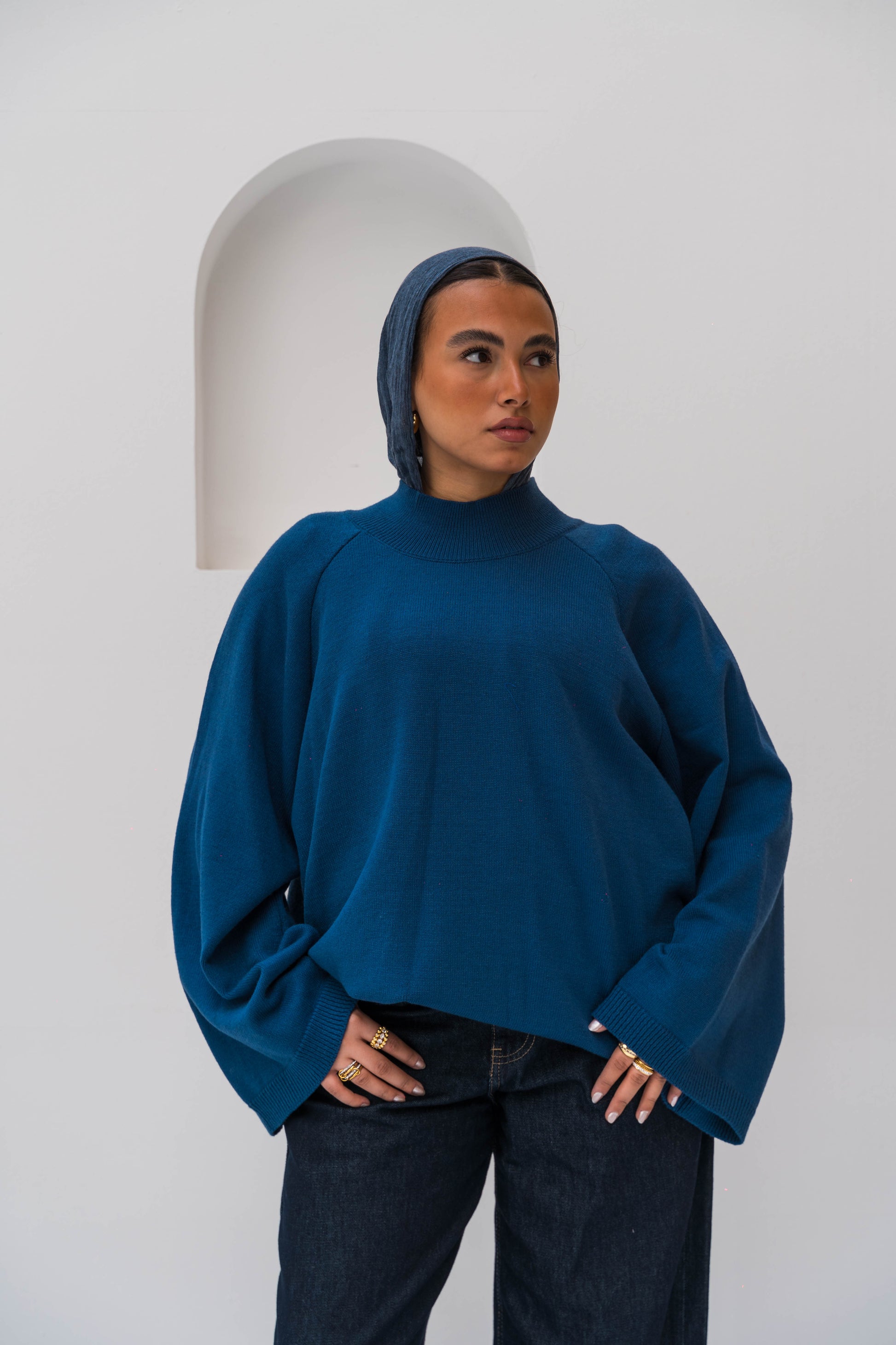 The Soft Pullover - Blue